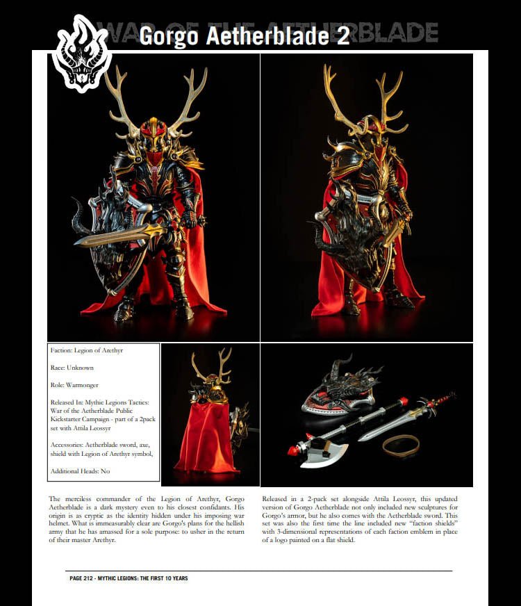 Mythic Legions: The First 10 Years、mySite、hgirdovlk