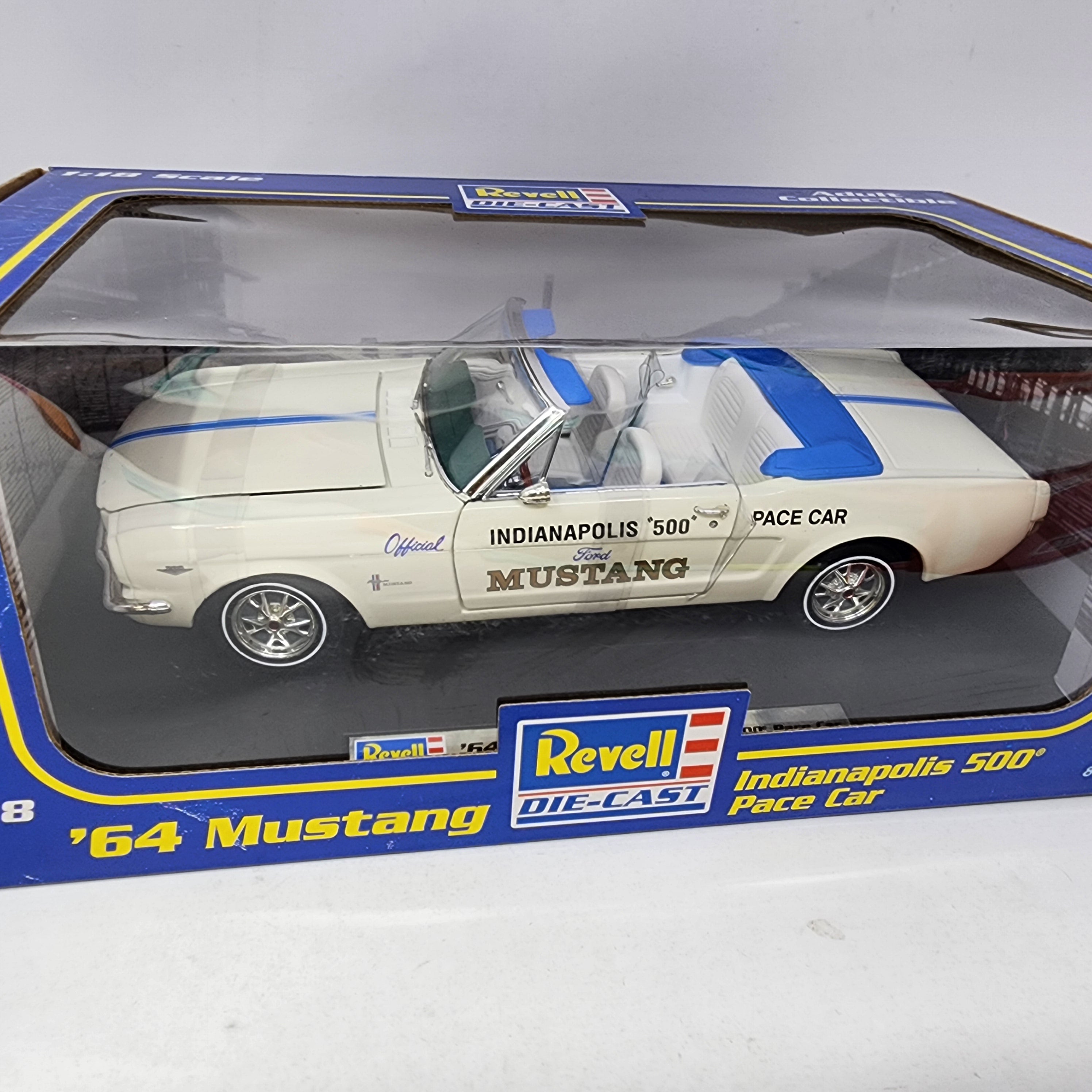 '64 Ford Mustang Indianapolis 500 Pace Car * Revell 1/18 Scale、mySite、hgirdovlk