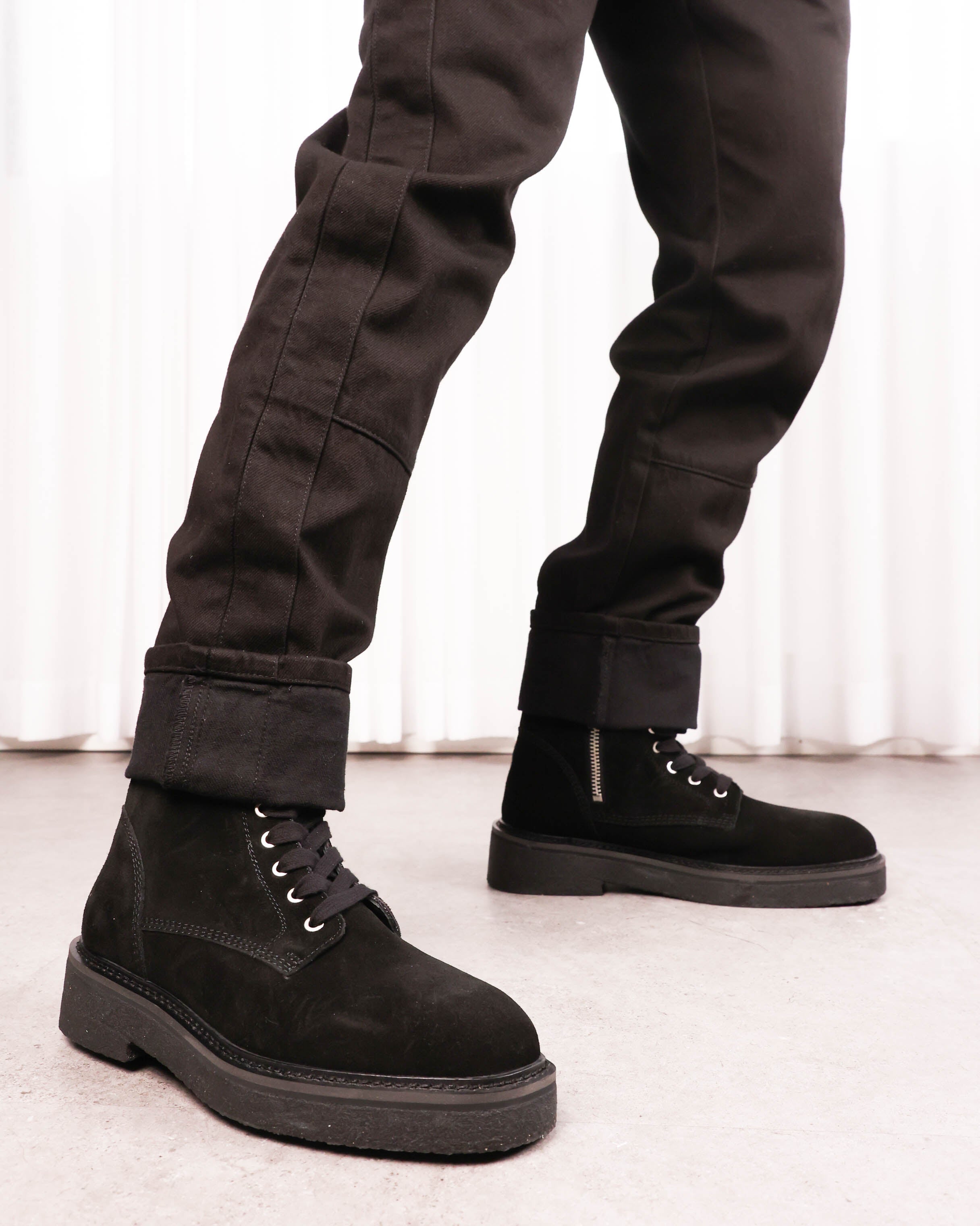 Saint Morta Chunky Boot Suede Black、mySite、zt4zffjzw