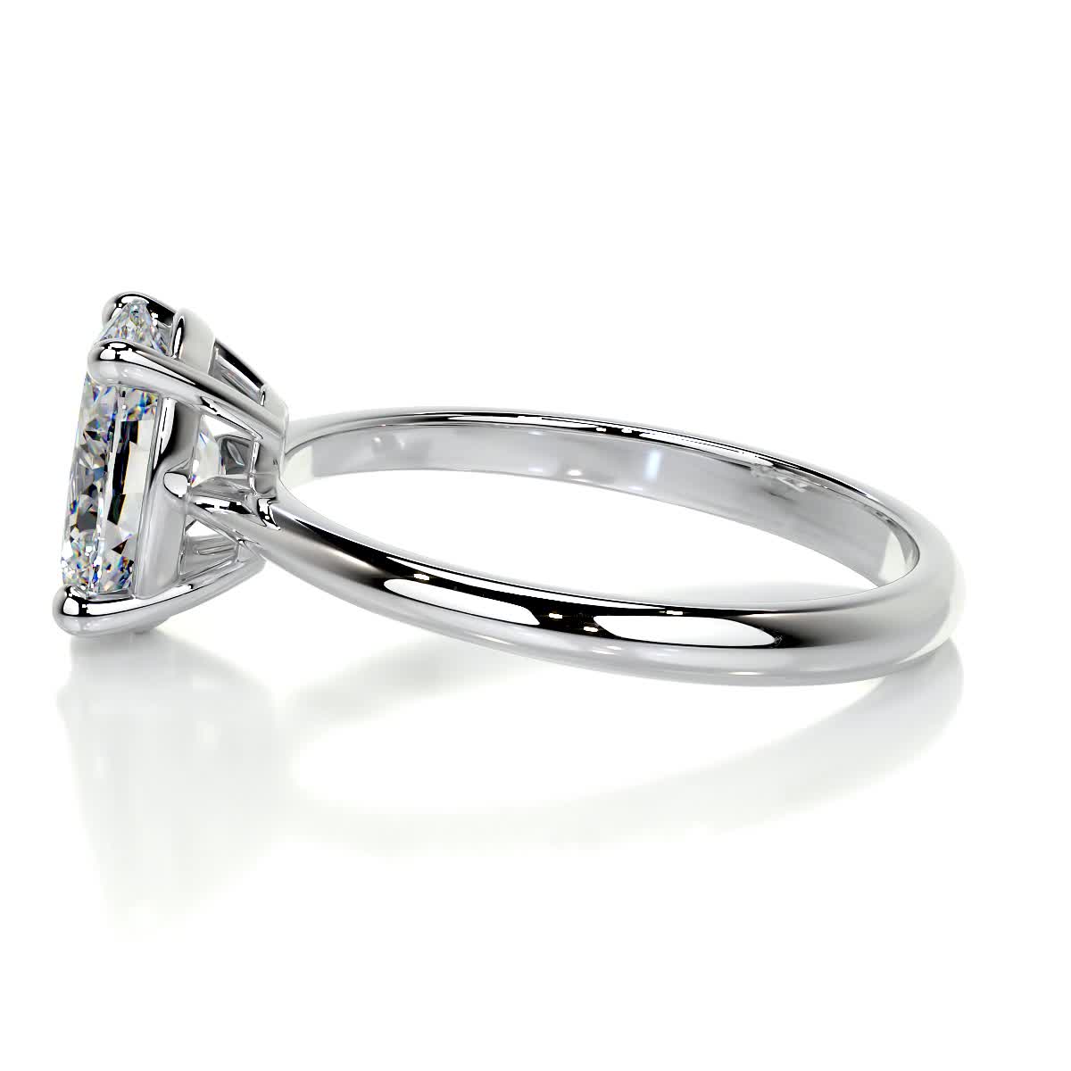Julia Moissanite Ring -Platinum (RTS)、mySite、hinf8tx79