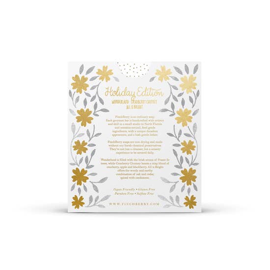 Finchberry Holiday Soap Collection! Santa, Golden Christmas Tree, MORE!、mySite、g9winljtr