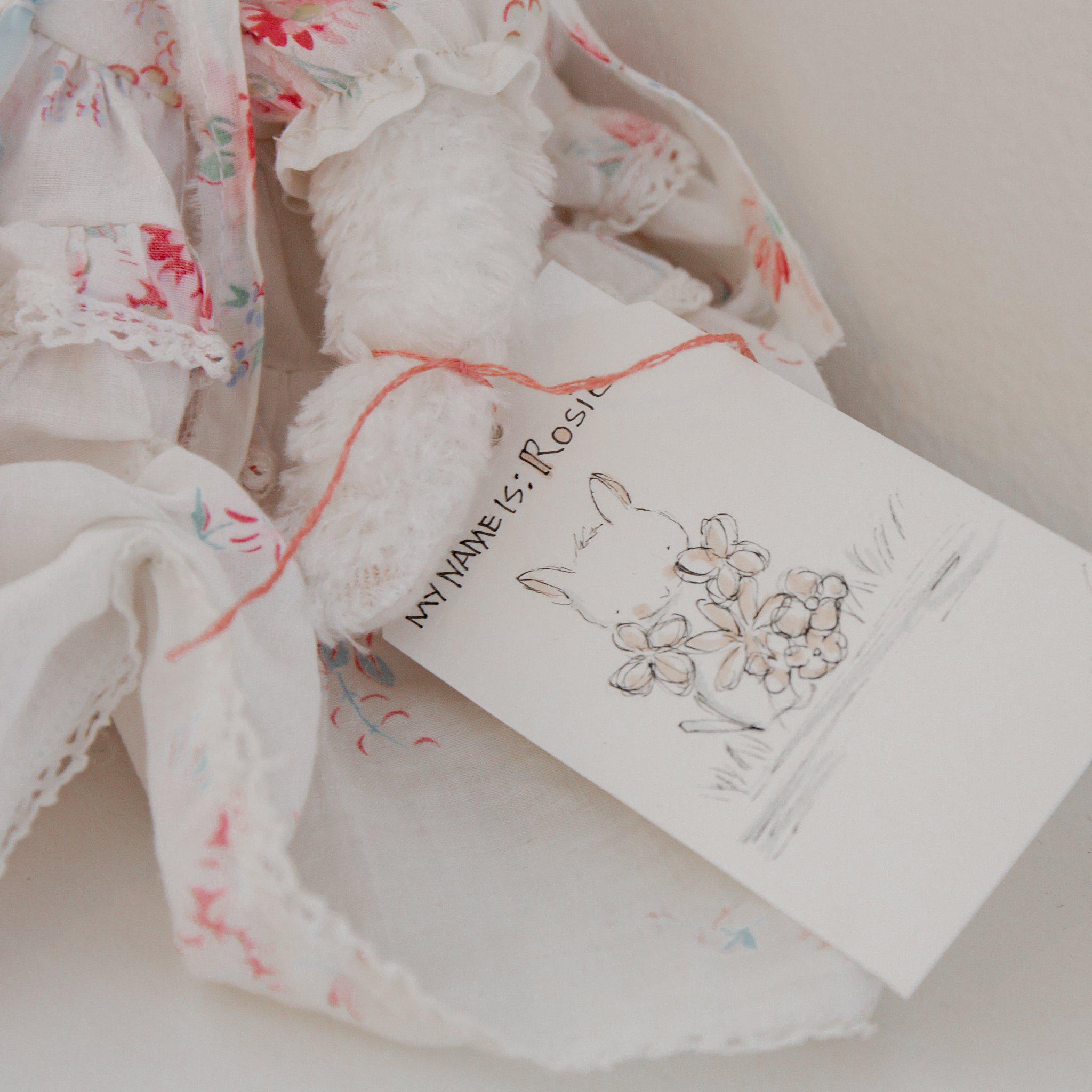 RETIRED - Hutch Studio Original - Rosie Bunny - One of A Kind、mySite、g9winljtr