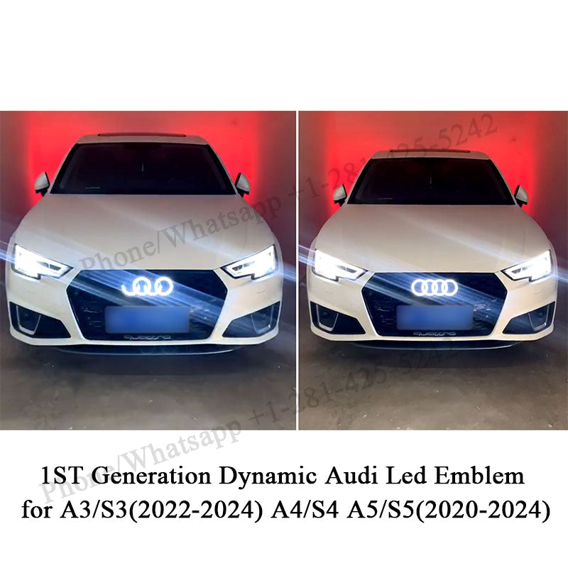 1ST Gene Dynamic Audi Led Emblem 252mm for A3/S3(2022-2024) A4/S4 A5/S5(2020-2024)、mySite、nflplayoffbracketp