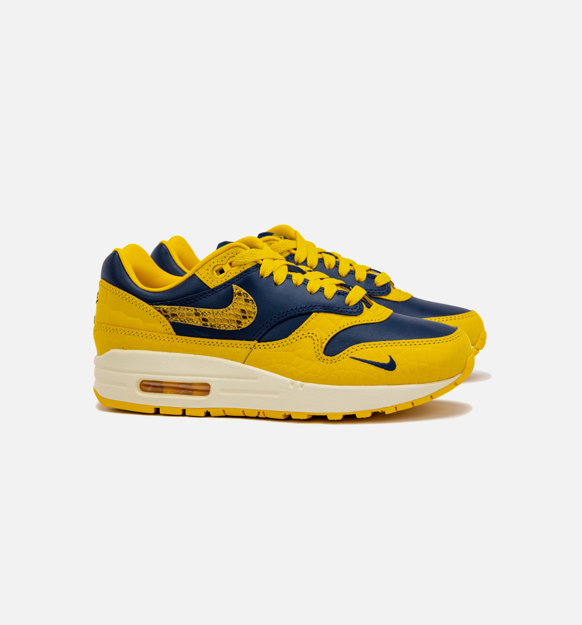 Air Max 1 CO.JP Michigan Womens Lifestyle Shoe - Blue/Yellow、mySite、dreamappss