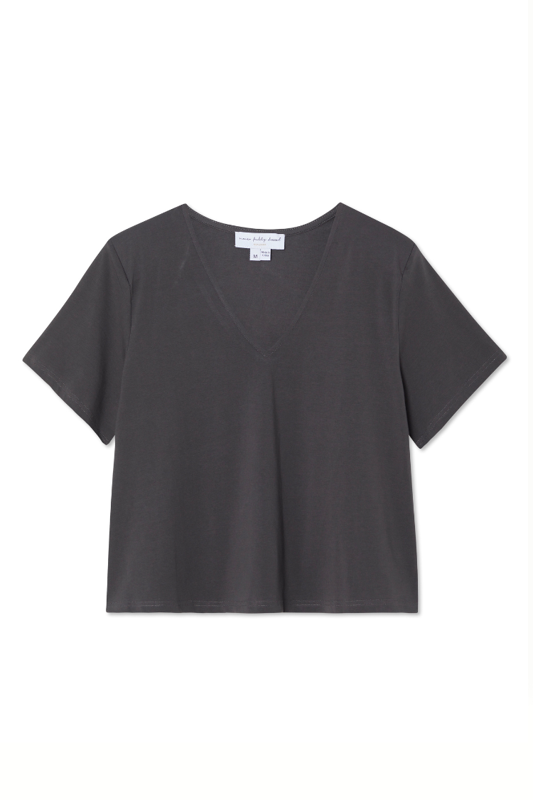 Grey T-Shirt with Shoulder Pads、mySite、solidvoid