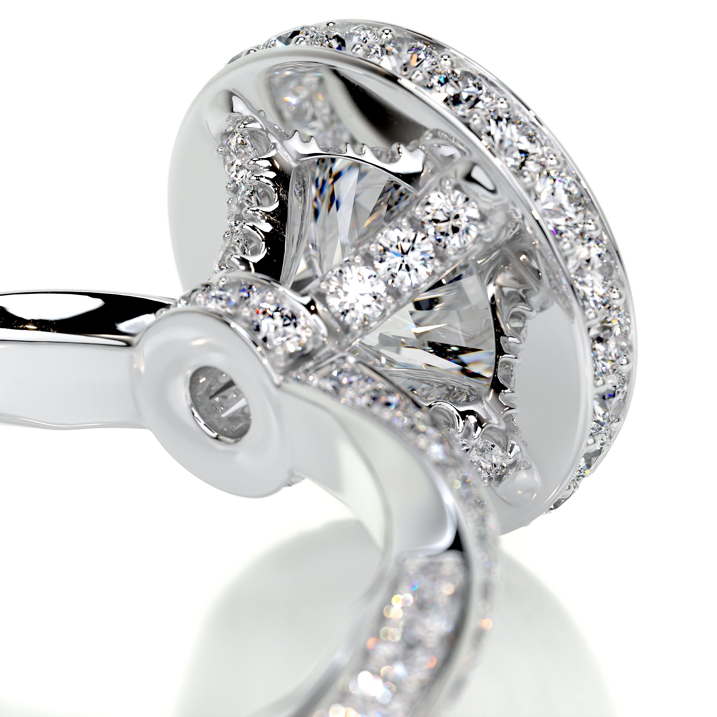 Sarina Diamond Engagement Ring -18K White Gold、mySite、hinf8tx79