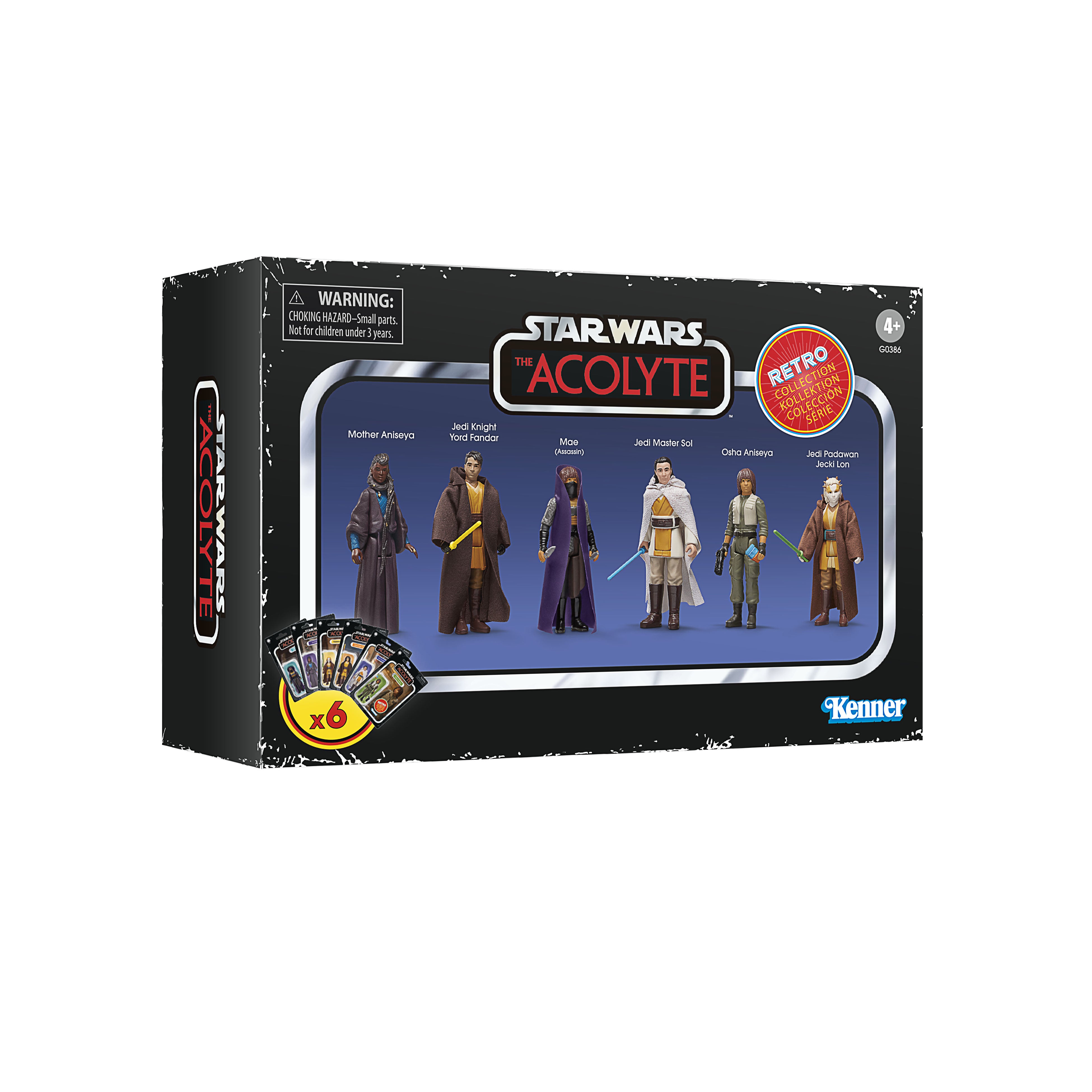 Star Wars Retro Collection The Acolyte 6-Pack、mySite、hgirdovlk