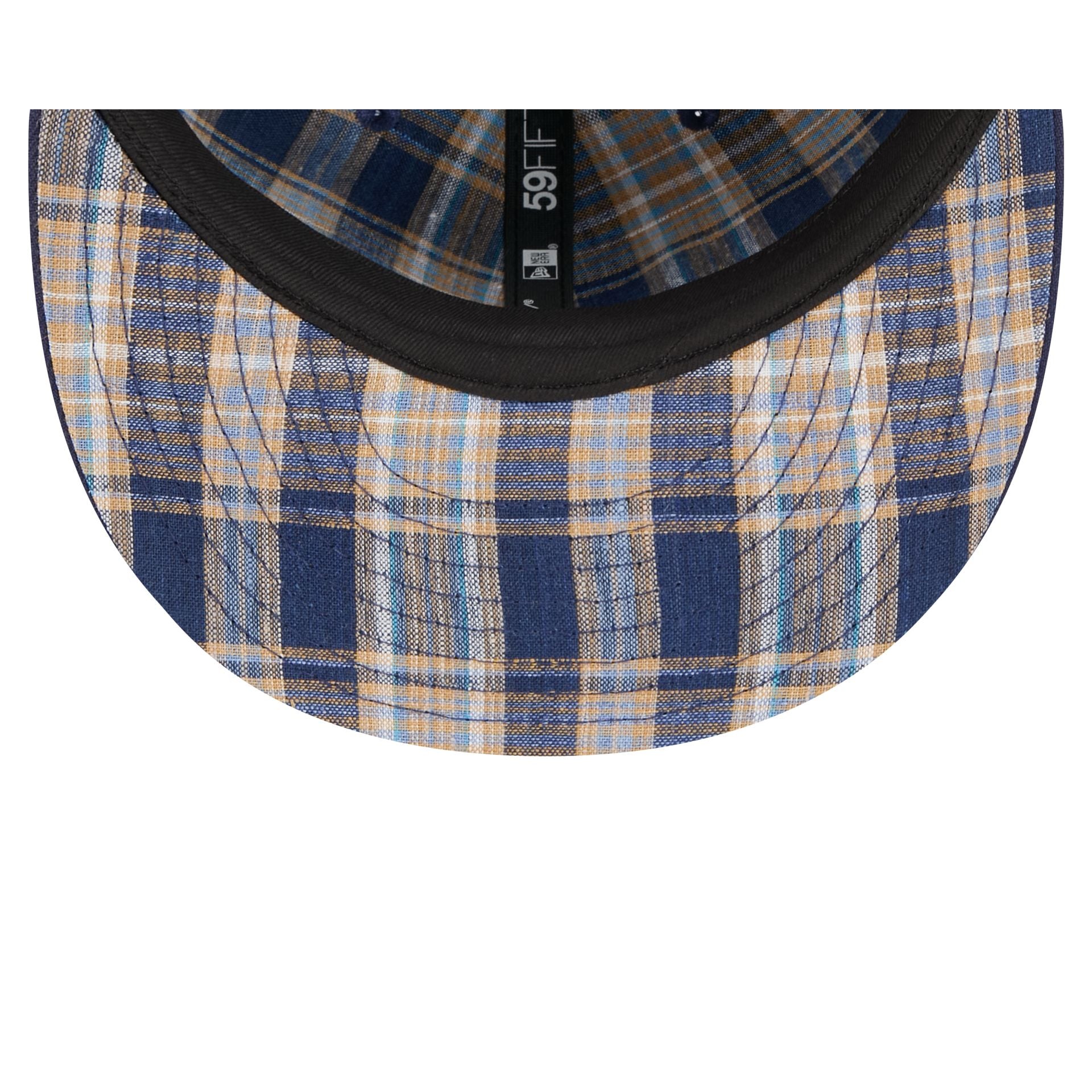 St. Louis Cardinals Blue Tartan 59FIFTY Fitted Hat、mySite、vikingsvslions