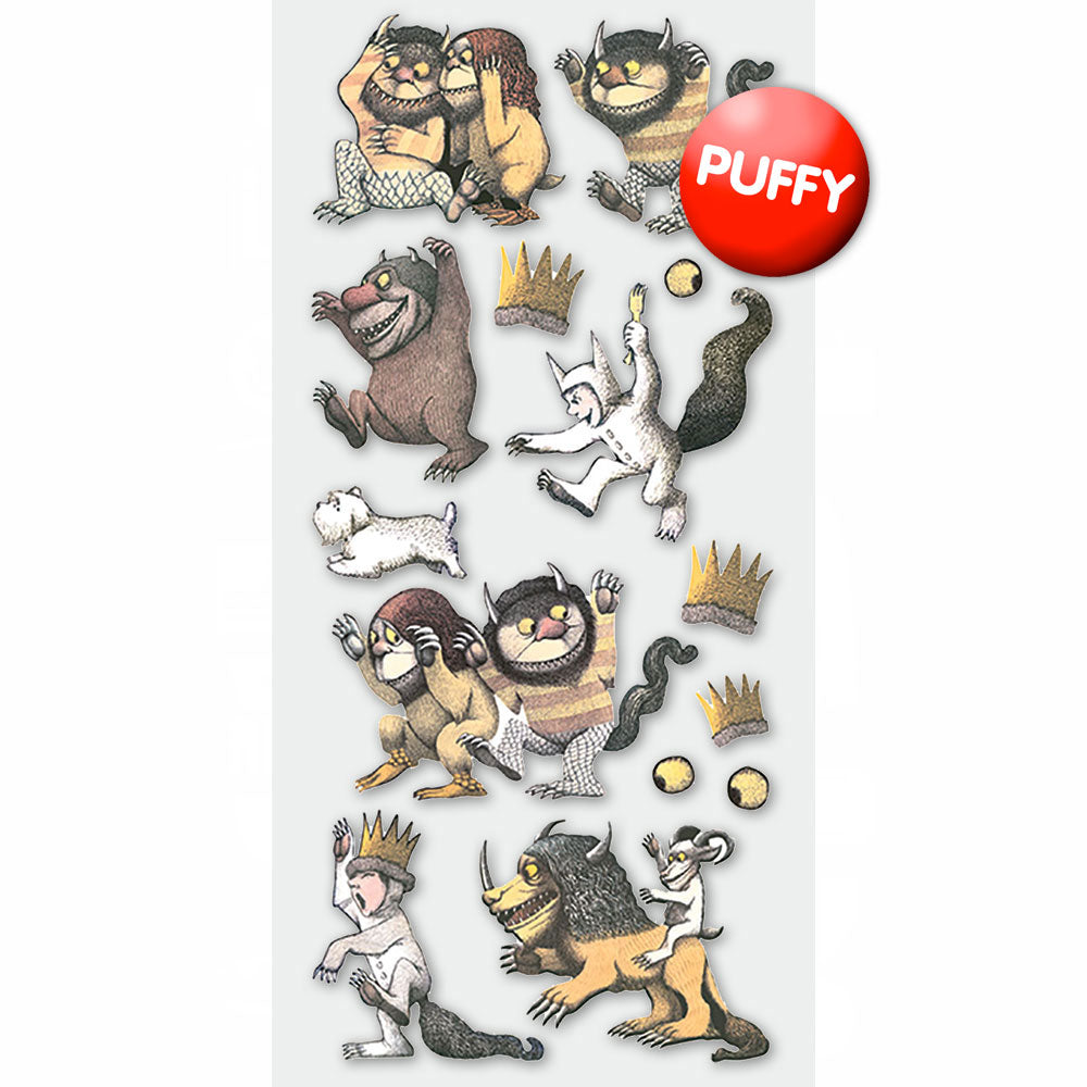  Where the Wild Things Are Puffy Stickers、mySite、ghnorth