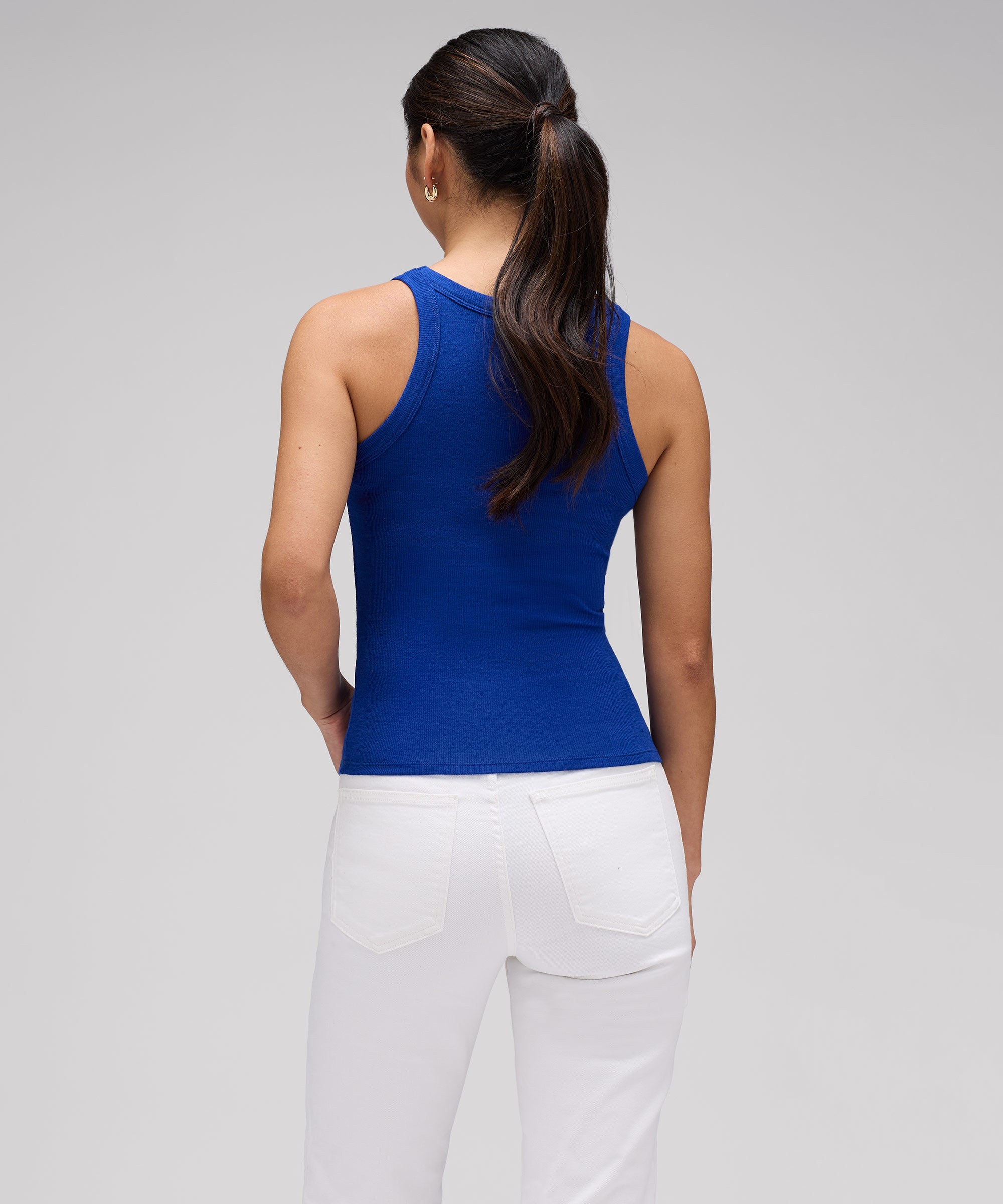 Women's Merino Ribbed Racer Tank、mySite、noshort