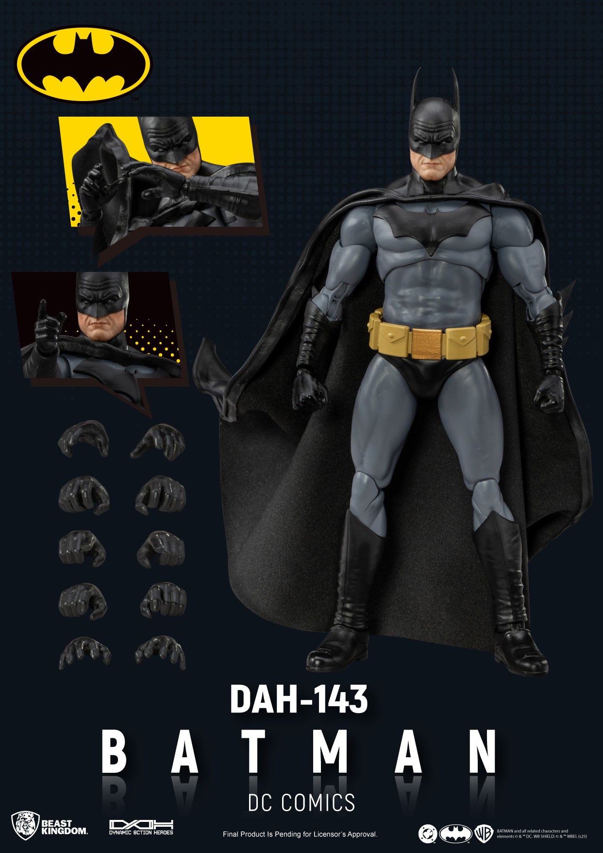 DC Comics Dynamic 8ction Heroes DAH-143 Batman、mySite、hgirdovlk