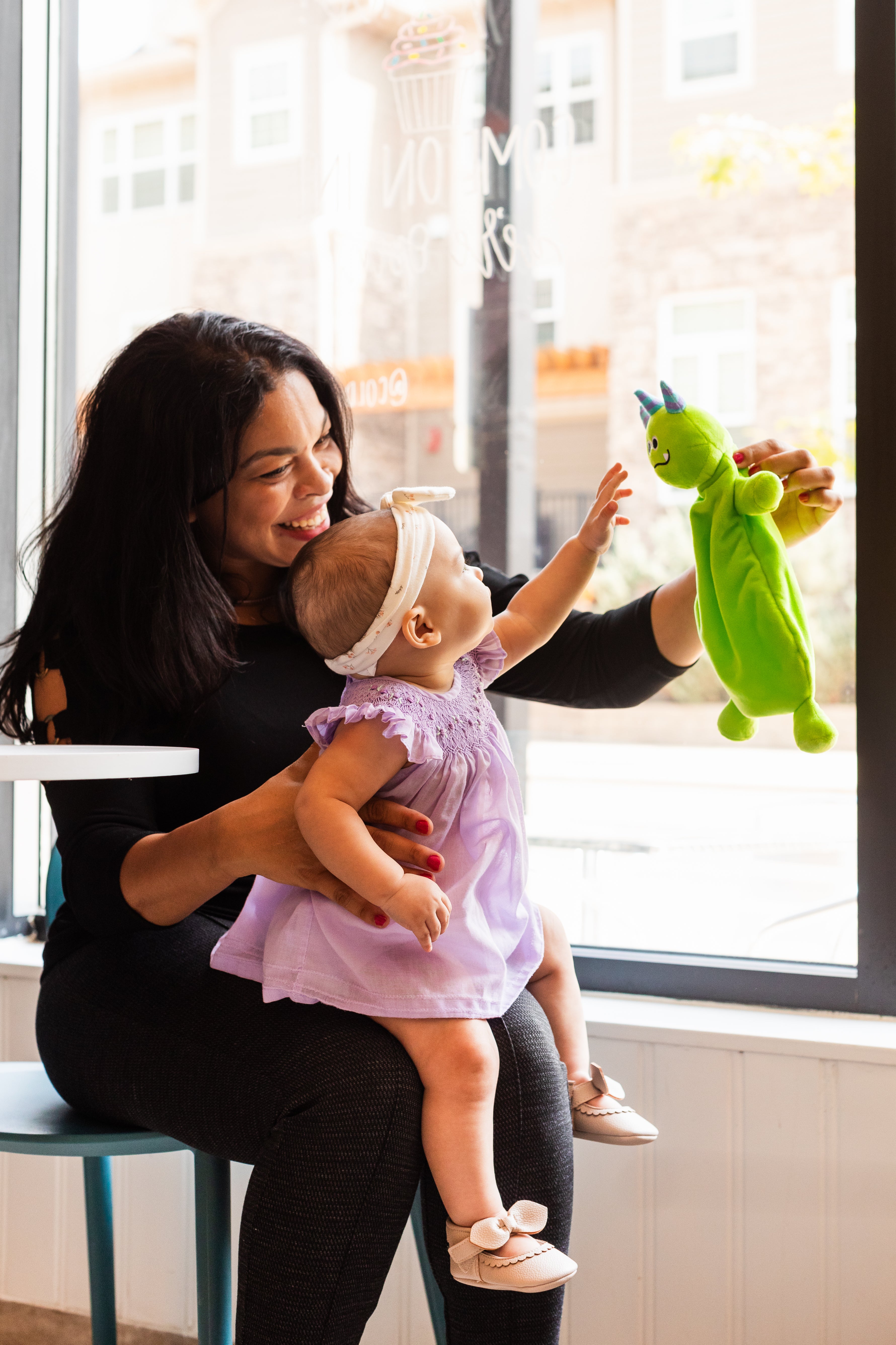 WubbaNub® - Green Monster Lovey、mySite、g9winljtr