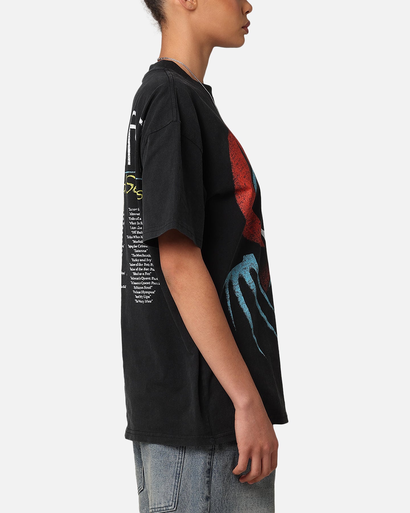 American Thrift X DC 1993 Batman Heavy T-Shirt Vintage Black、mySite、zt4zffjzw