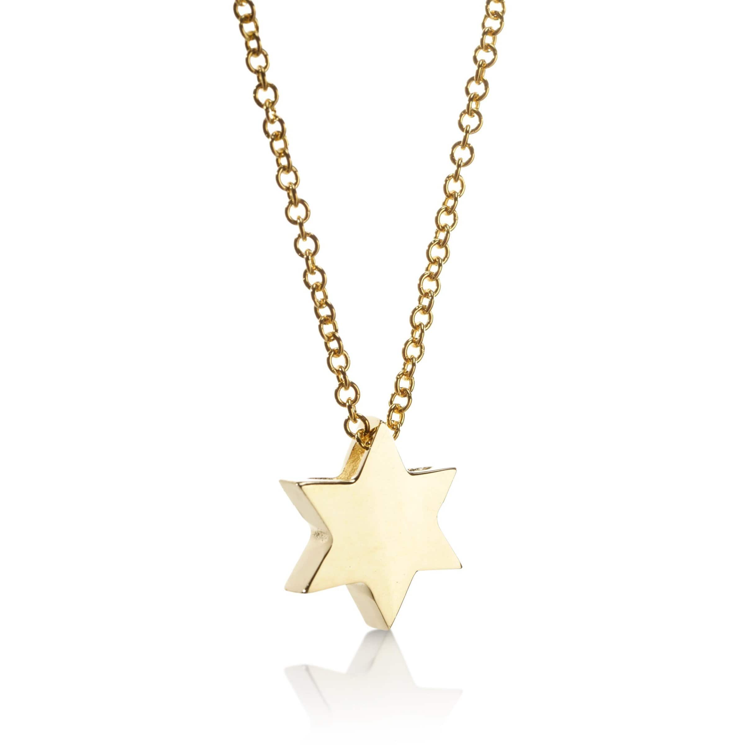 Timeless 14k Gold Star of David Necklace、mySite、topwebapps
