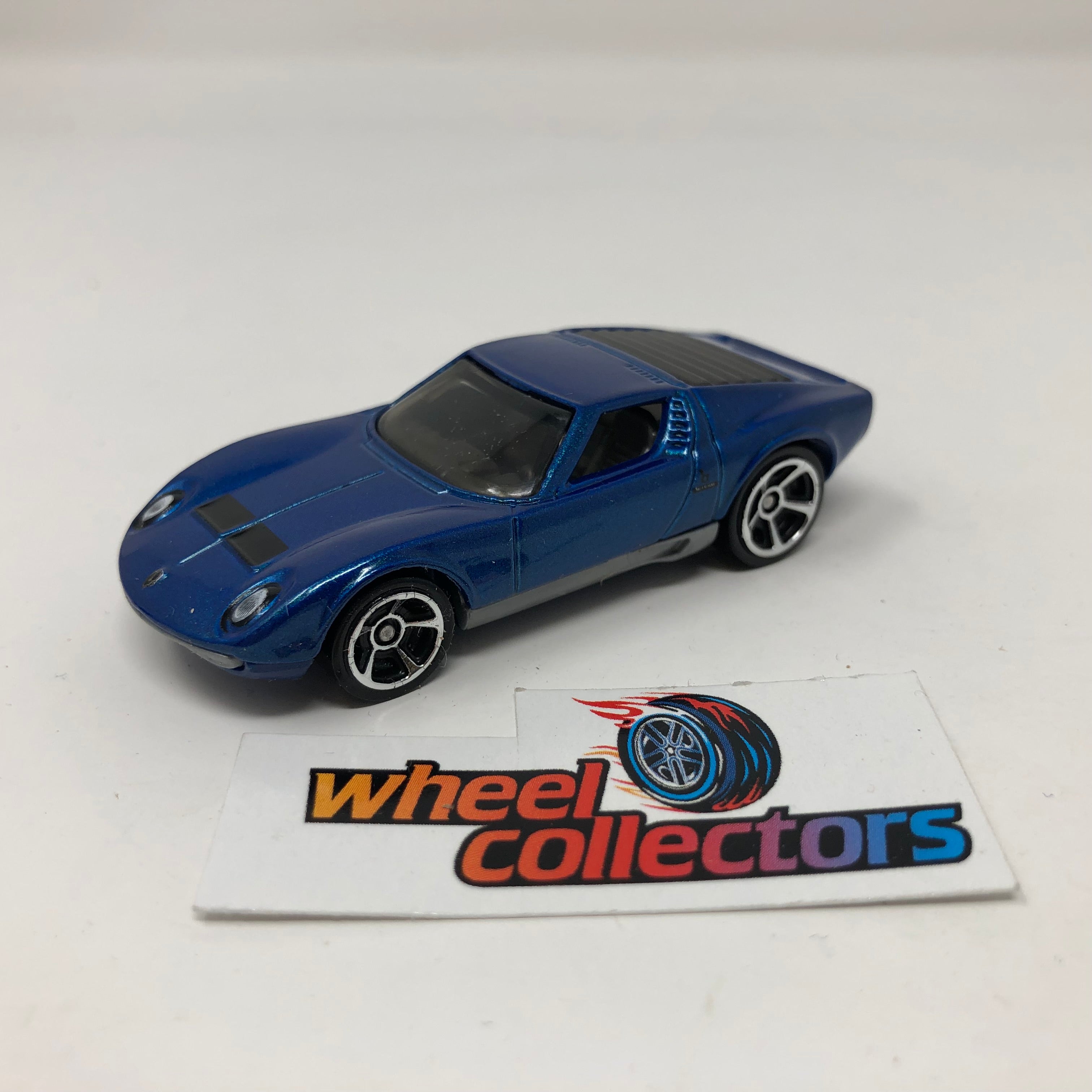 '71 Lamborghini Miura SV * Blue * Hot Wheels Loose 1:64 Scale、mySite、hgirdovlk