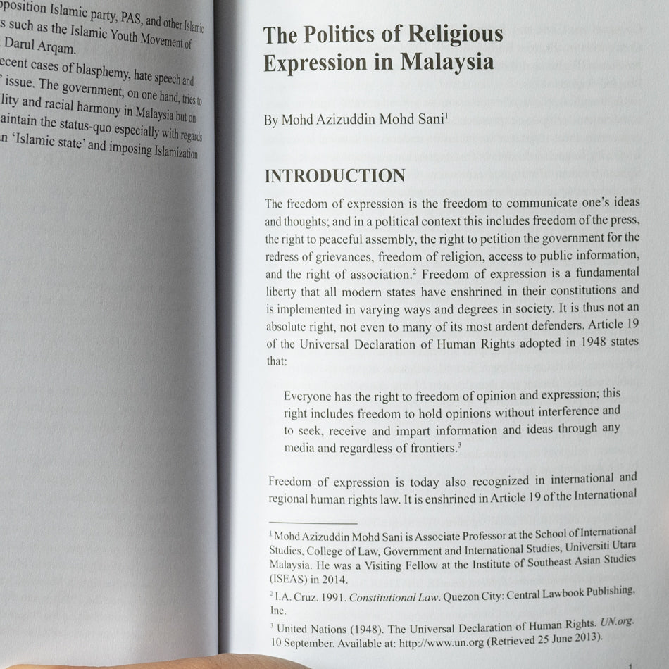 Politics of Religious Expression in Malaysia、mySite、topwebapps