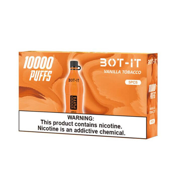 BOT-IT 10000 Puffs Vape 19mL 5 Pack、mySite、zt4zffjzw