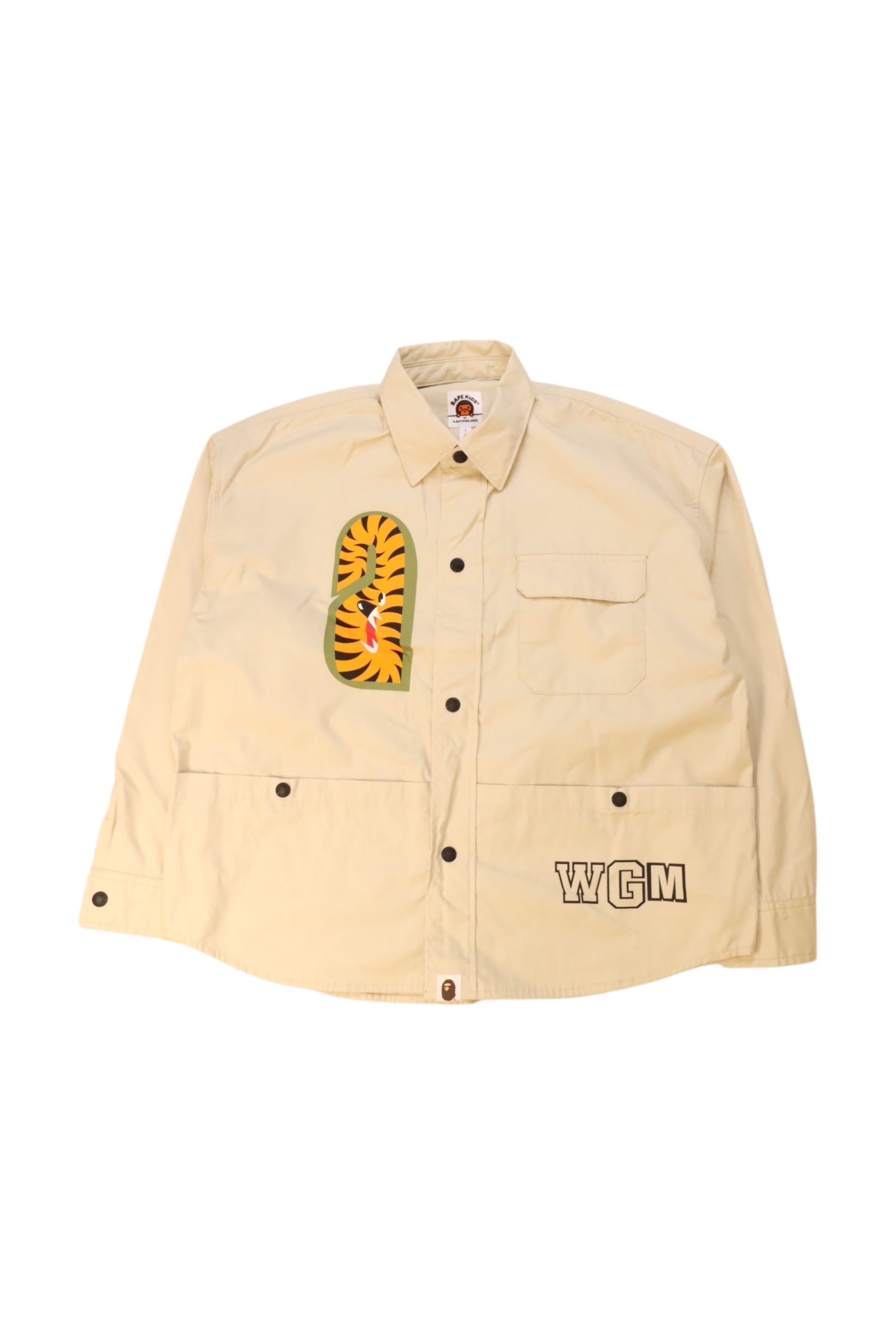 BAPE KIDS Button-Up Shirt 10Y、mySite、g9winljtr