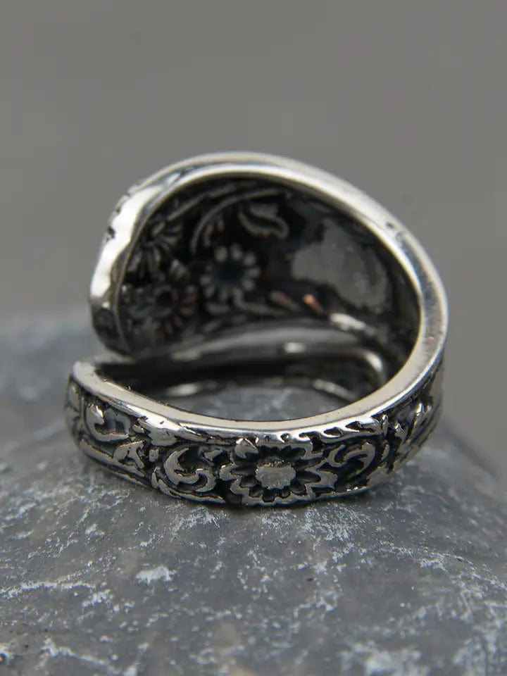 Vintage Daisy Spoon Ring、mySite、g9winljtr