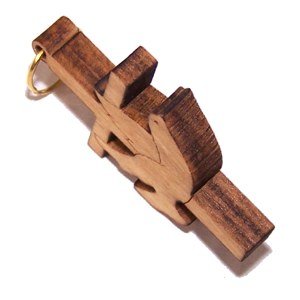  Holy Spirit Olive wood Dove Cross Laser(3.7x2 cm or 1.45x0.78)、mySite、elrpsem3k