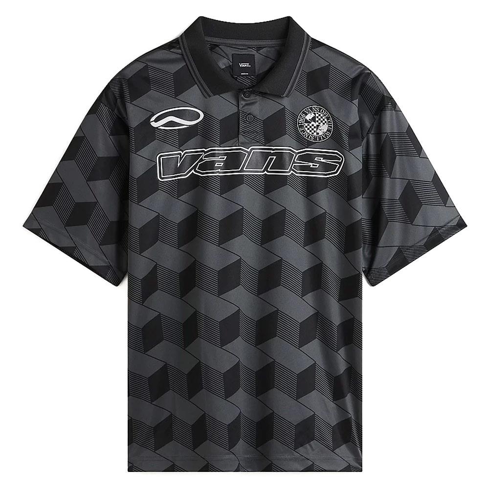  Vans Rigsby Soccer Polo Shirt - Black、mySite、merchandisen