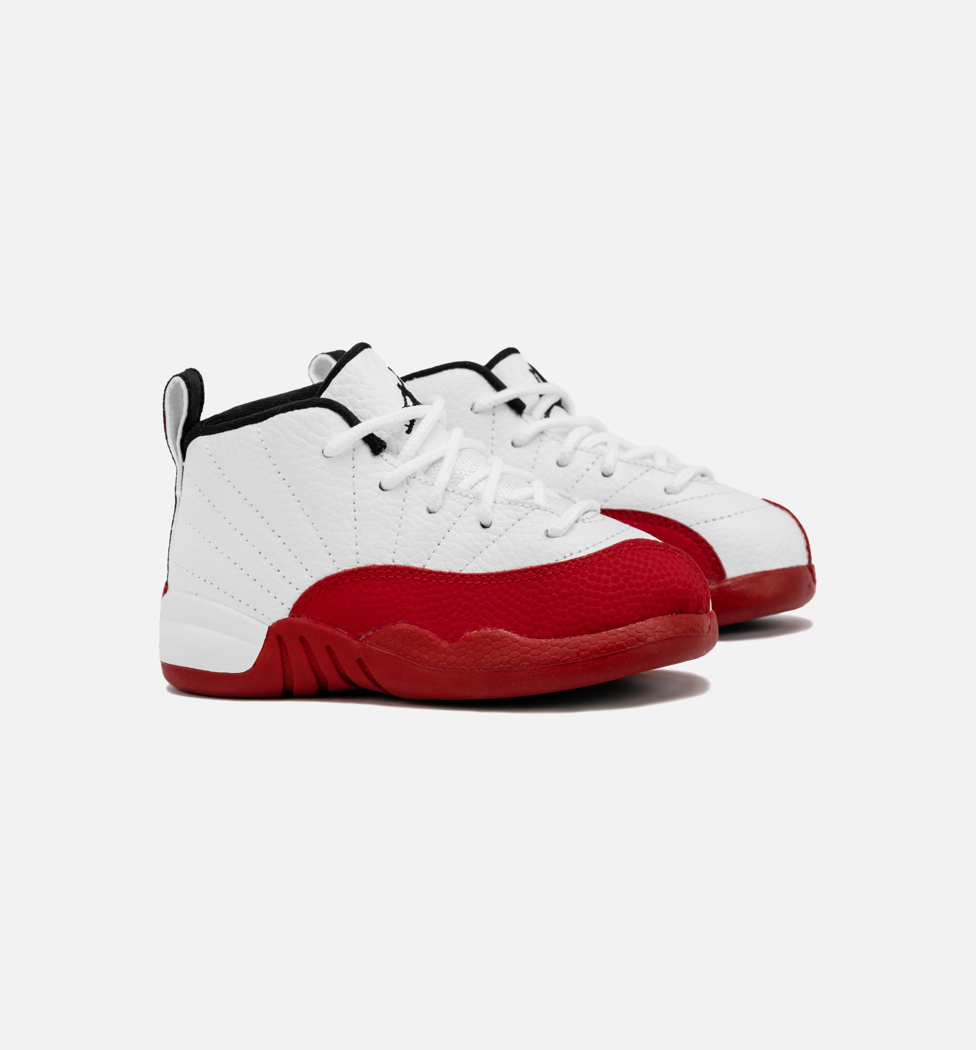 Air Jordan 12 Retro Cherry Infant Toddler Lifestyle Shoe - White/Red、mySite、dreamappss