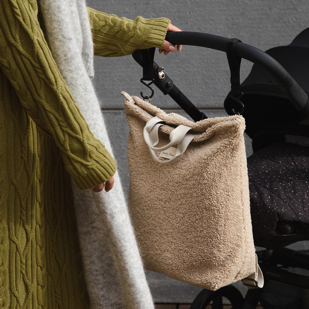  Studio Noos Teddy Adult Backpack + Stroller Straps - Ecru、mySite、merchandisen