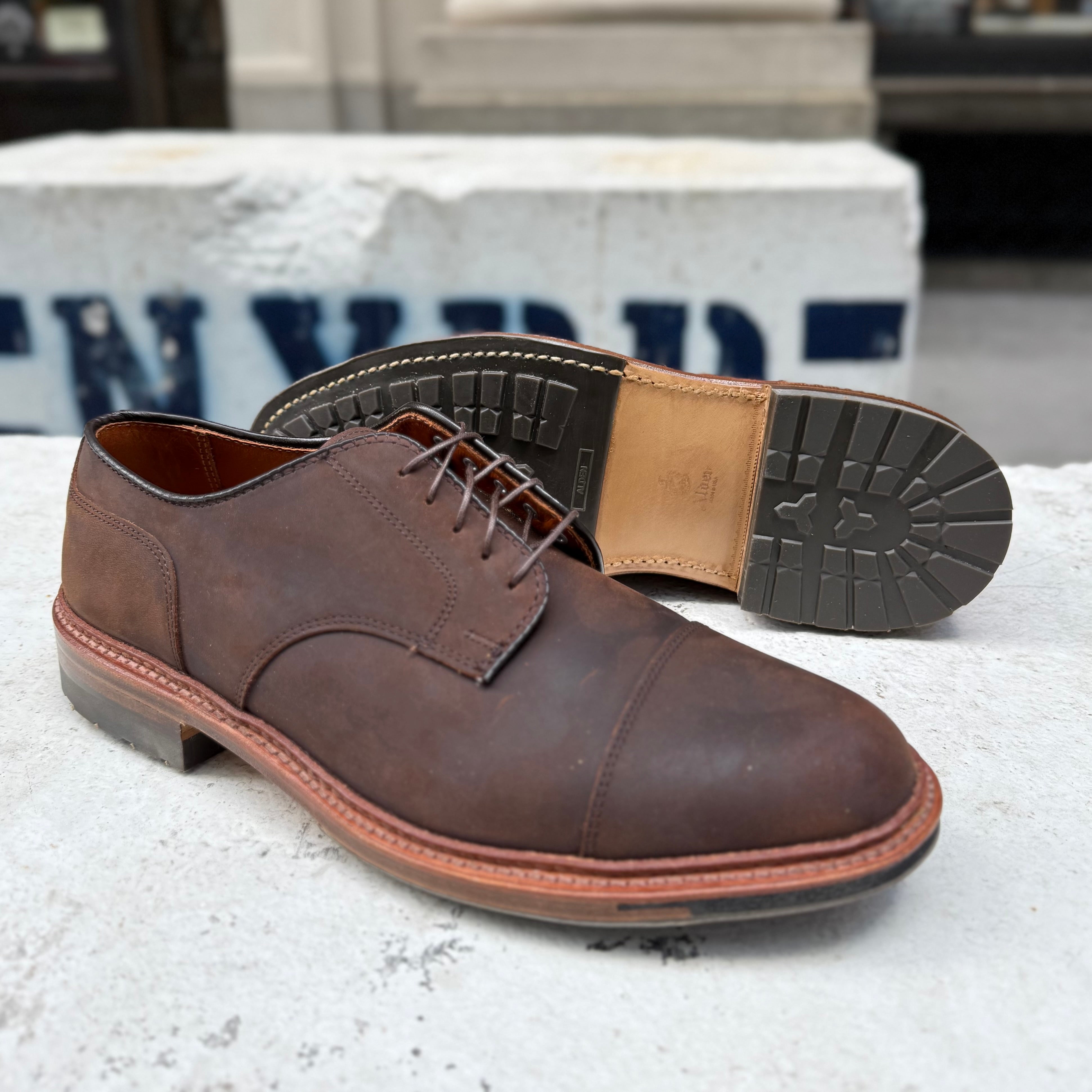  D4519C - Tobacco Chamois Cap Toe Blucher、mySite、preschool7hills