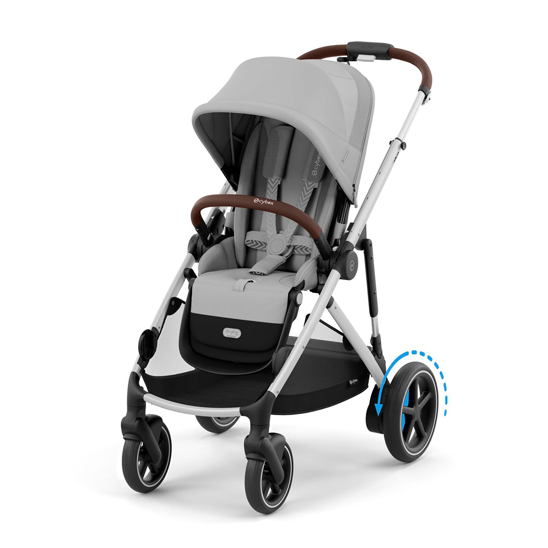  CYBEX e-Gazelle S Pushchair - Stone Grey、mySite、merchandisen