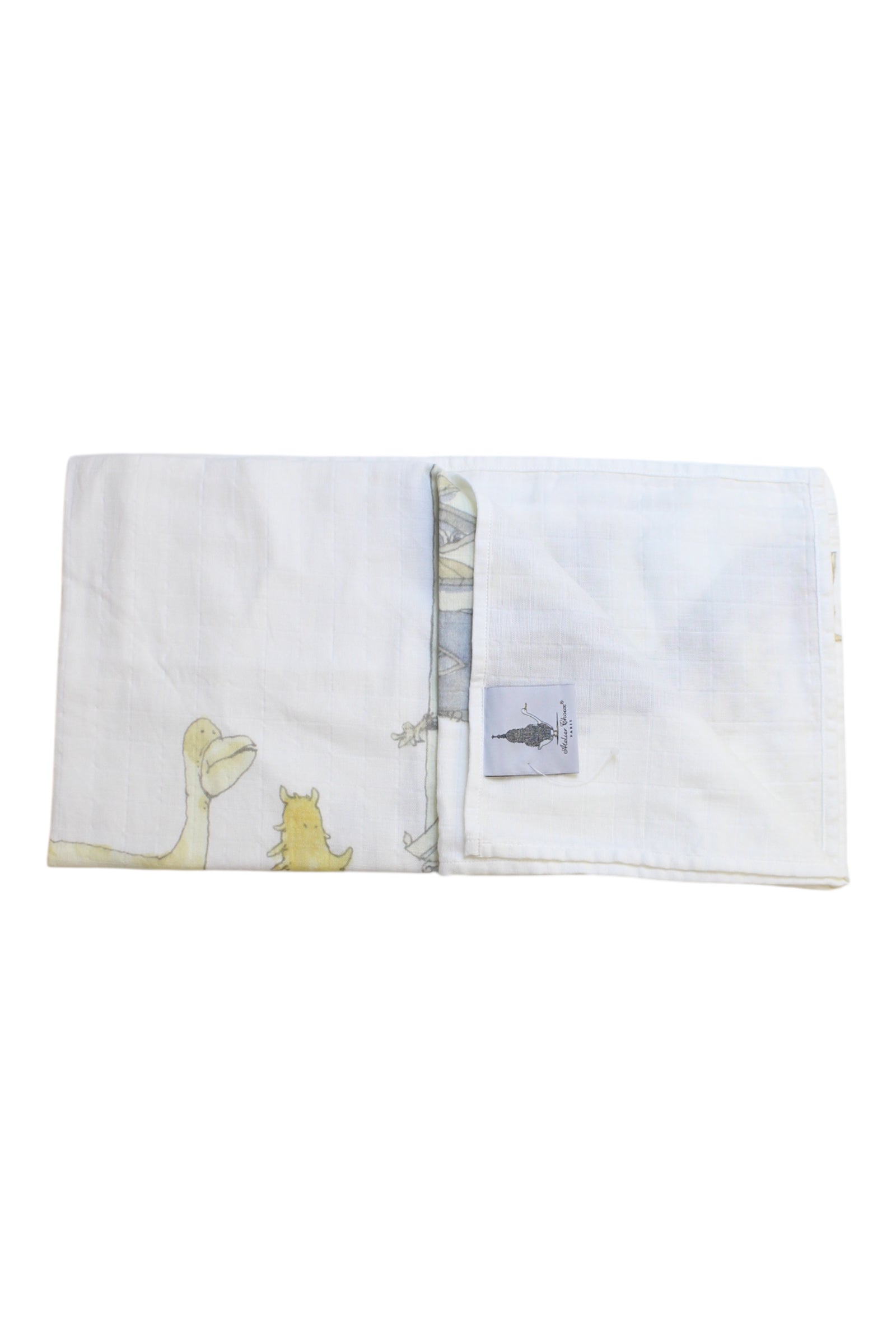Atelier Choux Organic Cotton Swaddle O/S、mySite、g9winljtr