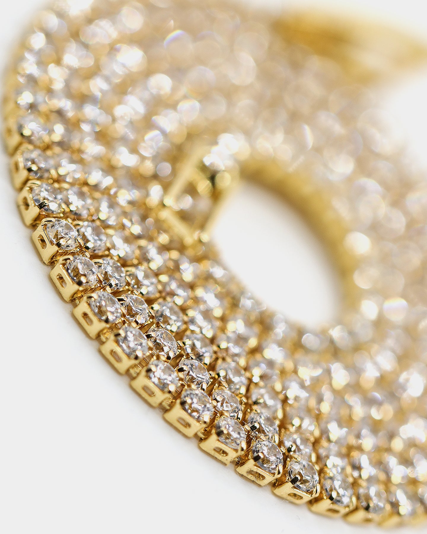 Saint Morta Micro 24 Tennis Necklace Gold Plated、mySite、zt4zffjzw