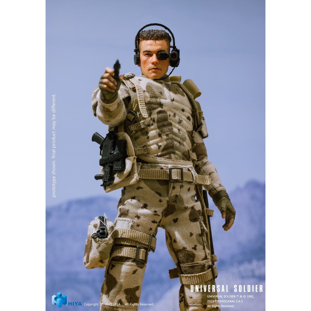 Hiya Universal Soldier Exquisite Super Series Previews Exclusive Luc Deveraux (1:12)、mySite、hgirdovlk