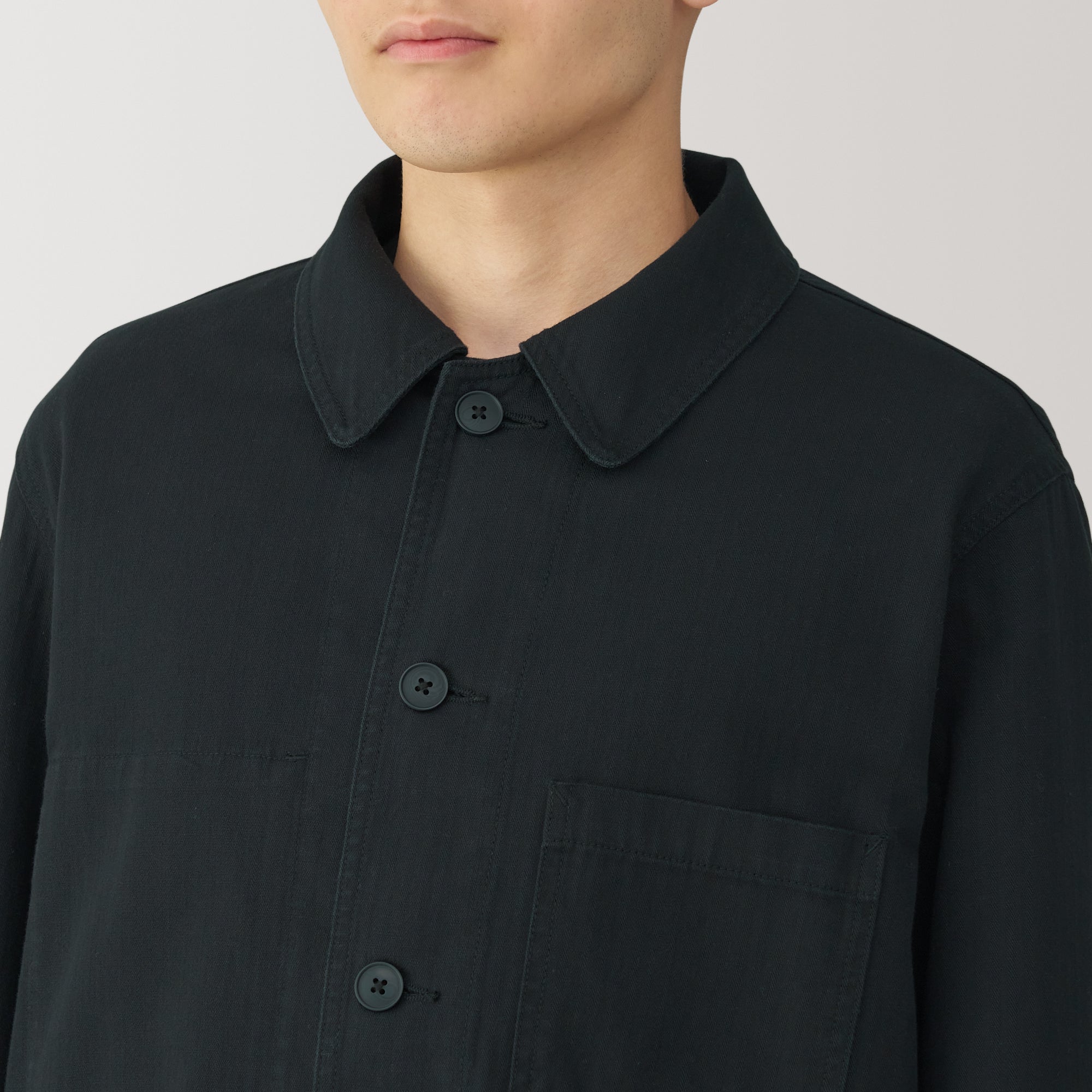  Men's Kapok Blend Herringbone Coverall Jacket、mySite、sugarbowlscore