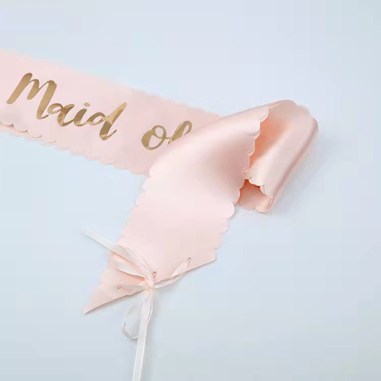  Bridesmaid - Team Bride - Bride to Be Sash、mySite、merchandisen