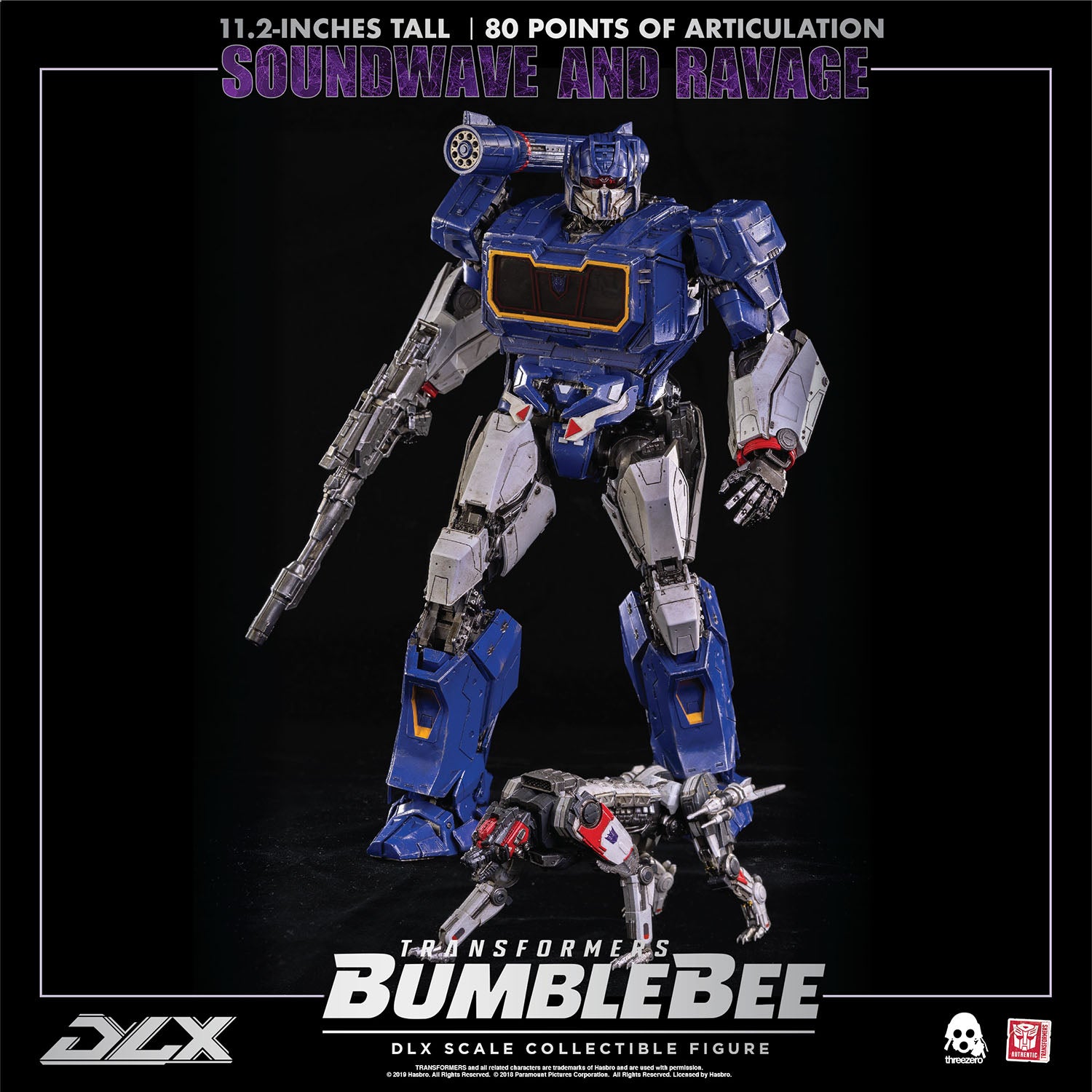 Transformers: Bumblebee DLX Scale Collectible Series Soundwave and Ravage、mySite、hgirdovlk