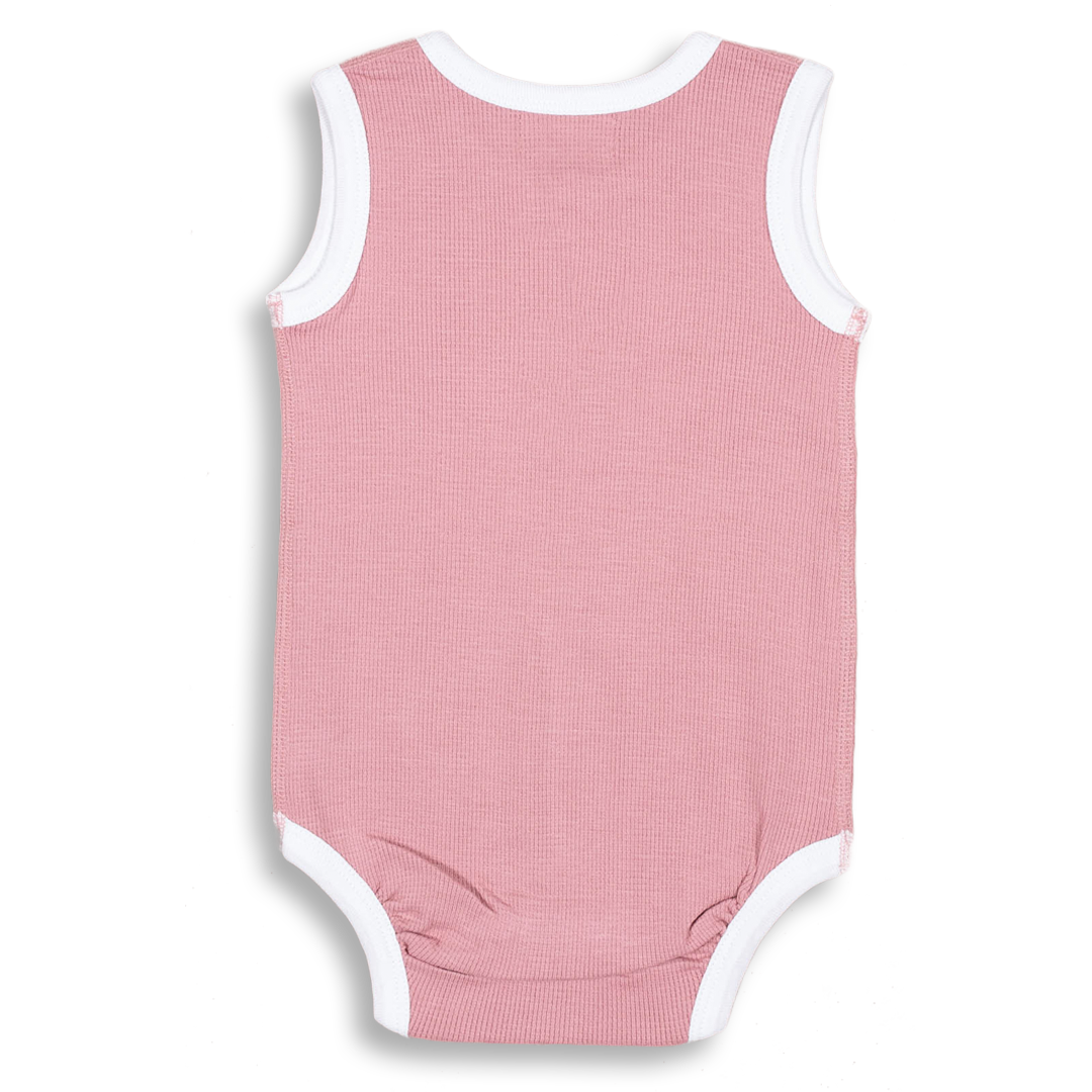 Bramble Pink Waffle Tank Bodysuit、mySite、g9winljtr