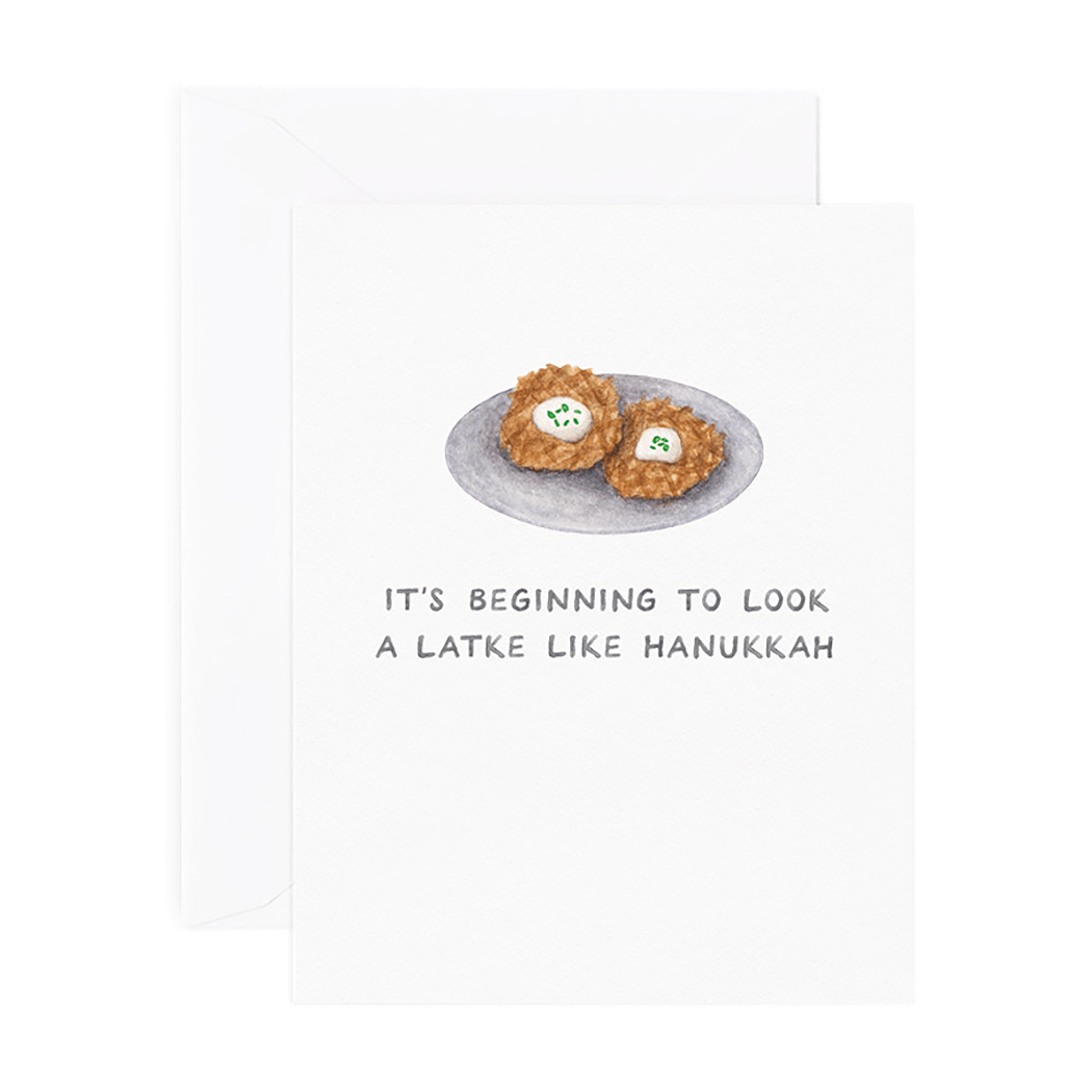 Hanukkah Food Variety Cards - Box of 8、mySite、topwebapps
