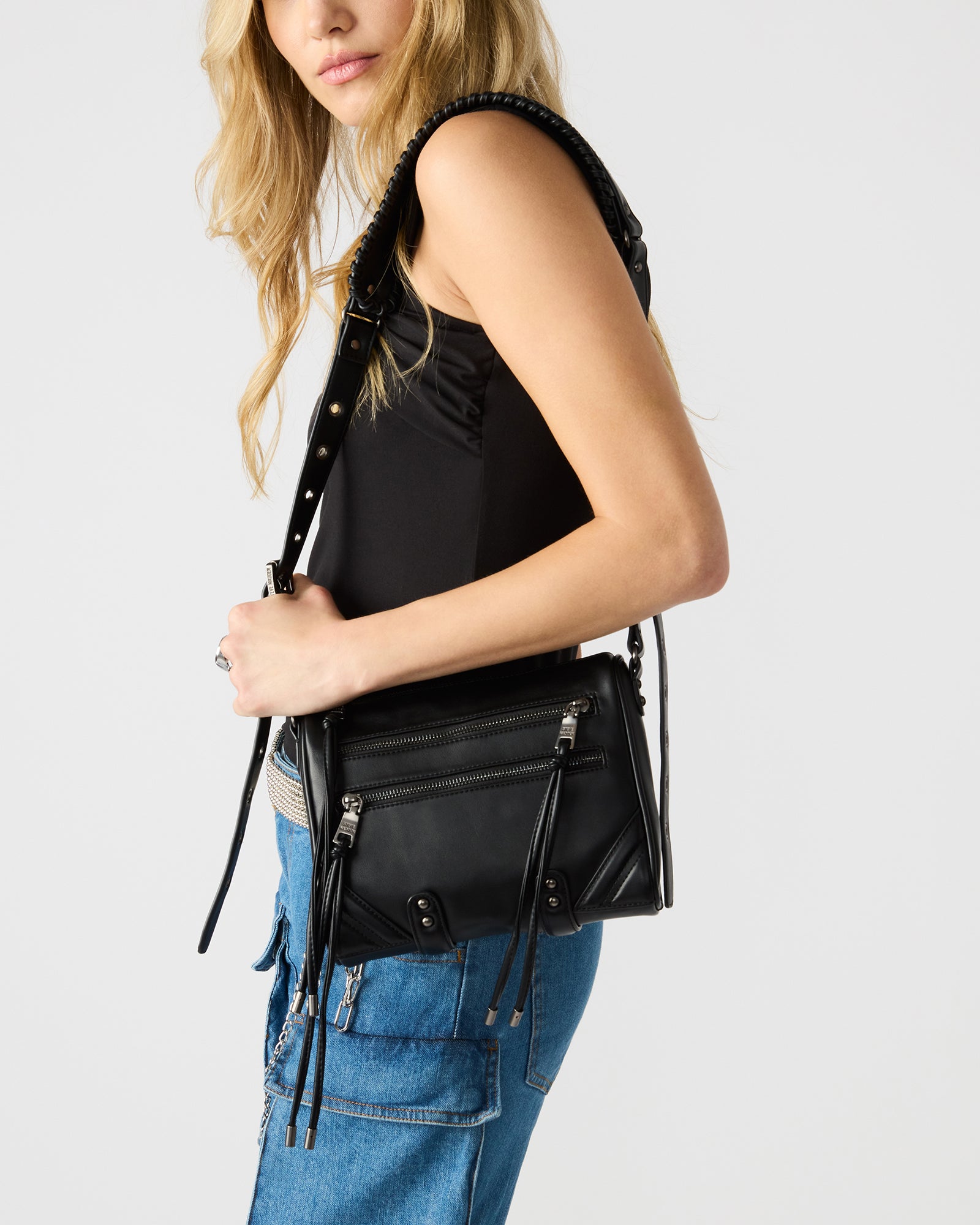 RIGBY BAG BLACK DISTRESSED、mySite、gtrtttuynbv