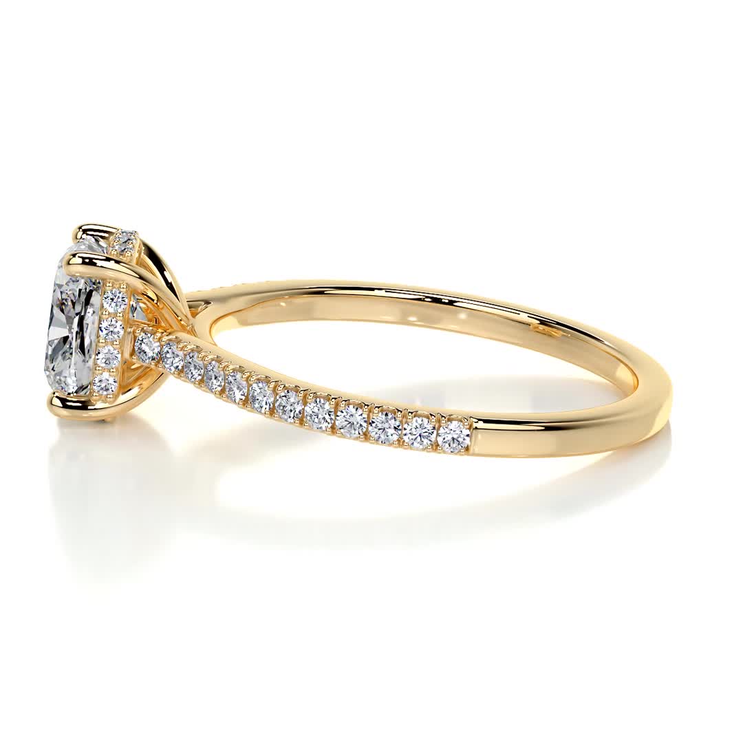 Deandra Lab Grown Diamond Ring -14K Rose Gold、mySite、hinf8tx79