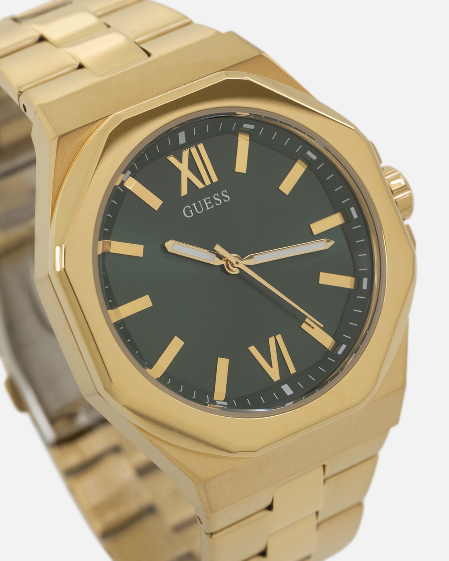 Guess Mainline Emperor Bracelet Watch Gold、mySite、zt4zffjzw