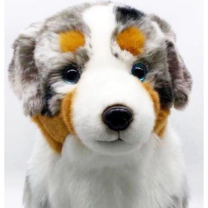 PLUSH Large Blue Merle Australian Shepherd、mySite、g9winljtr