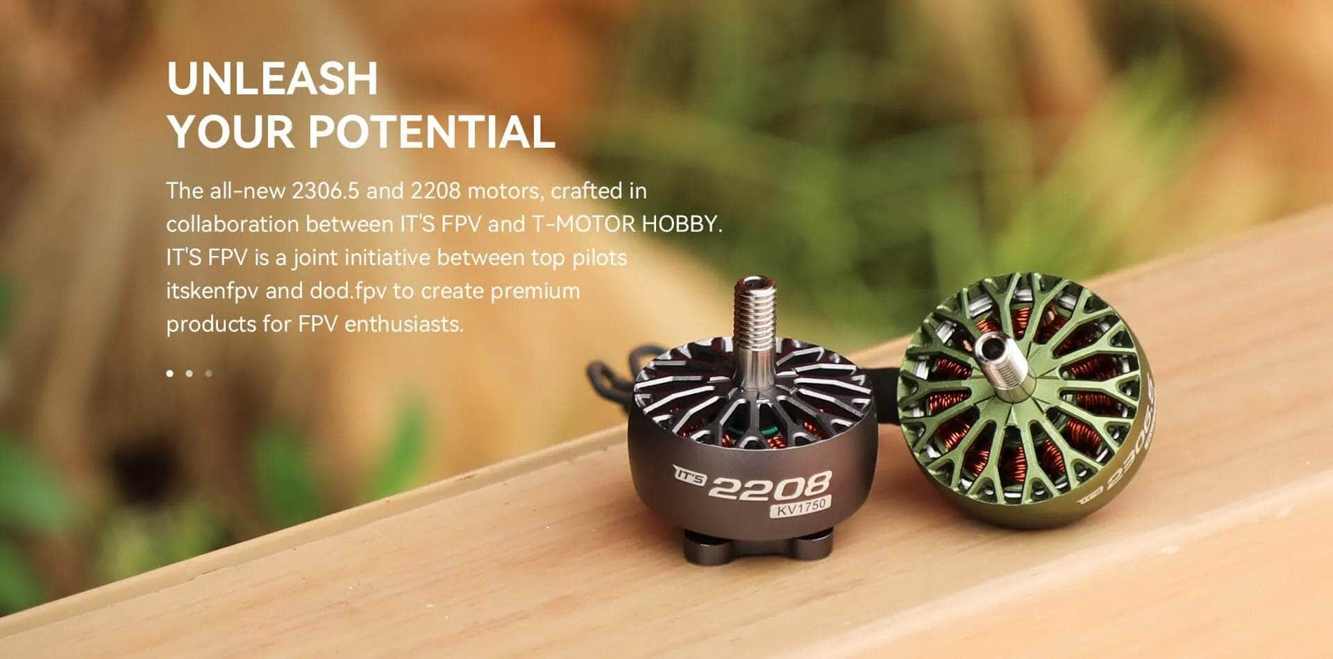 T-Motor ITS 2306.5 1750Kv - Olive Green