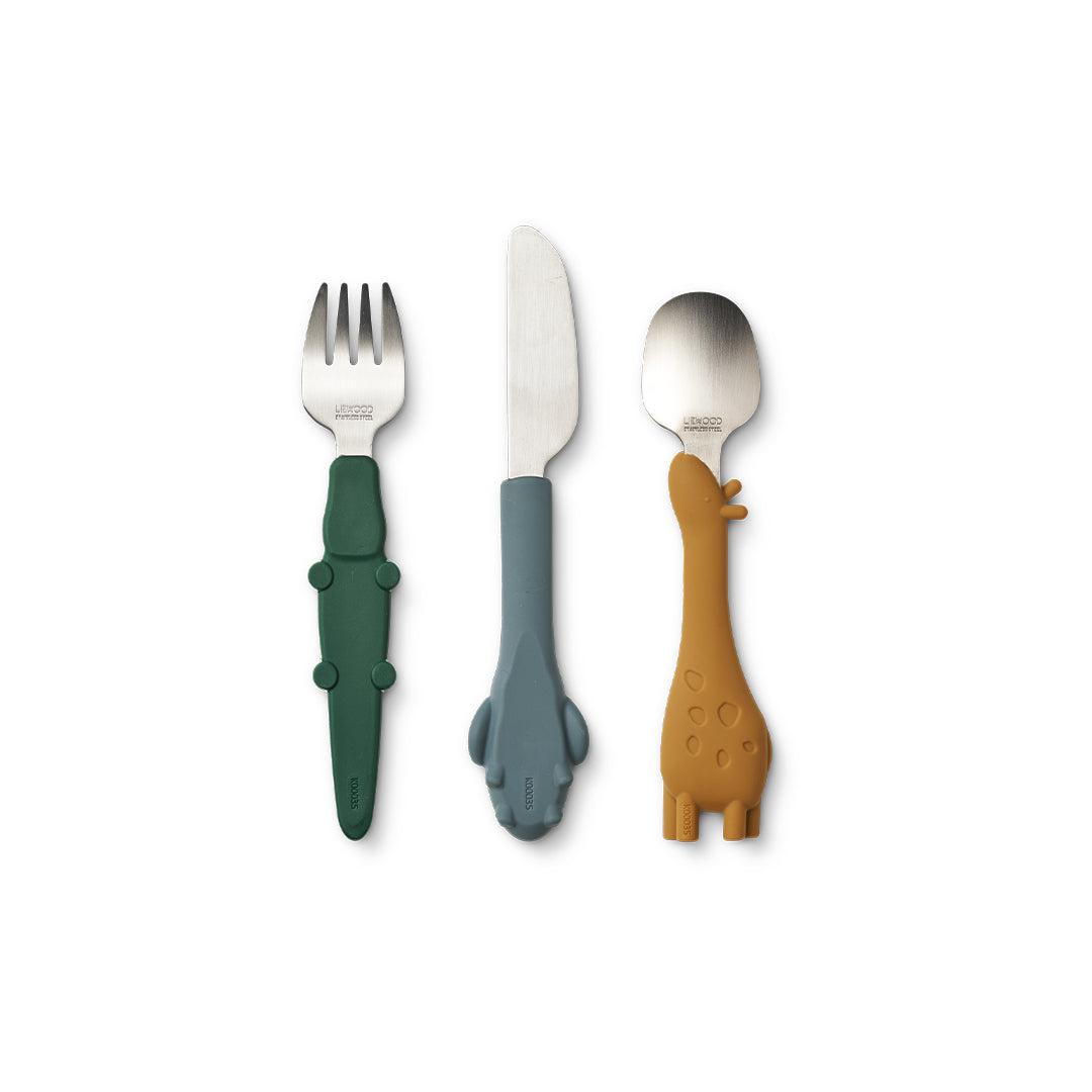  Liewood Tove Cutlery Set - Golden Caramel Mix、mySite、merchandisen