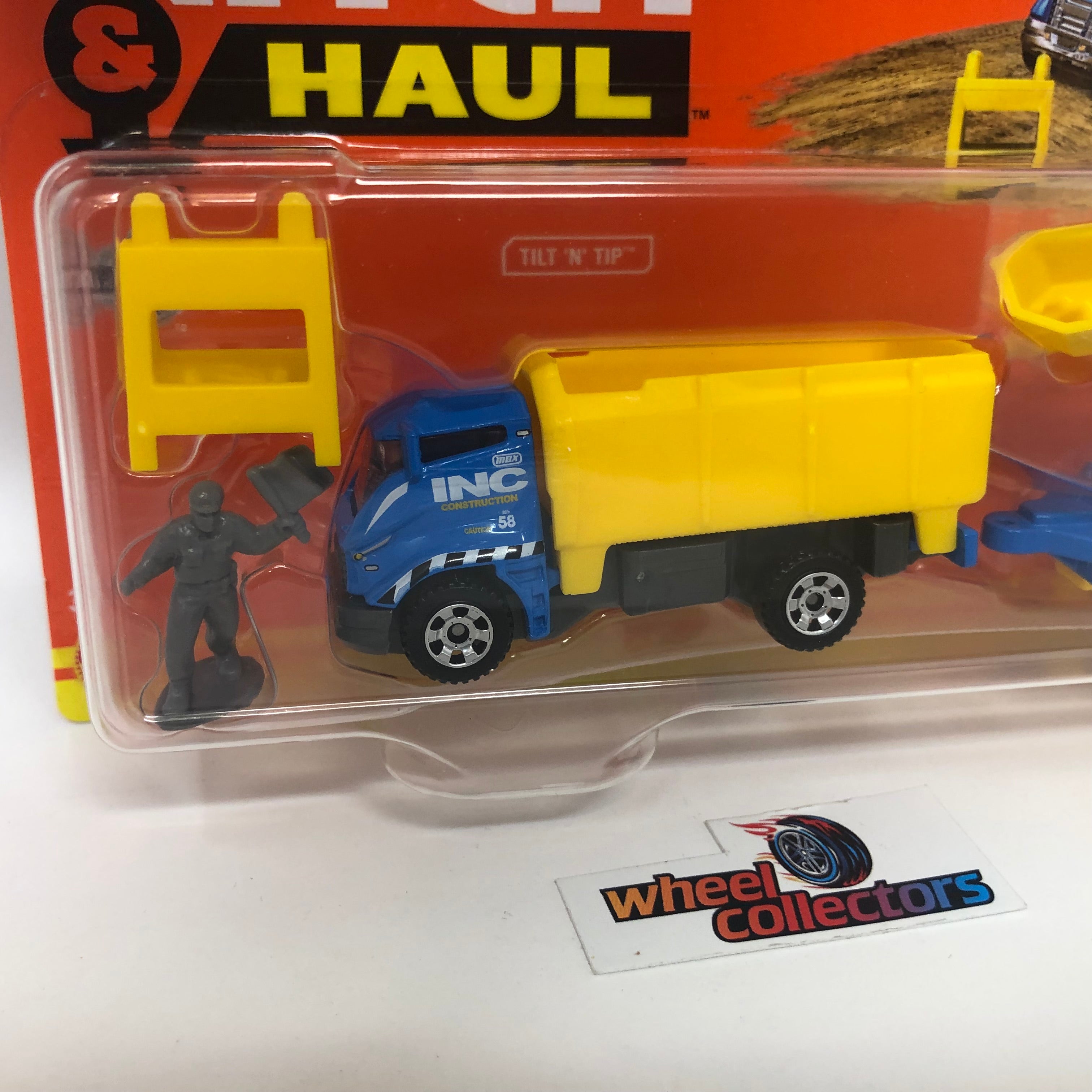 Construction Set with GREY Mixer * Matchbox Hitch & Haul、mySite、hgirdovlk