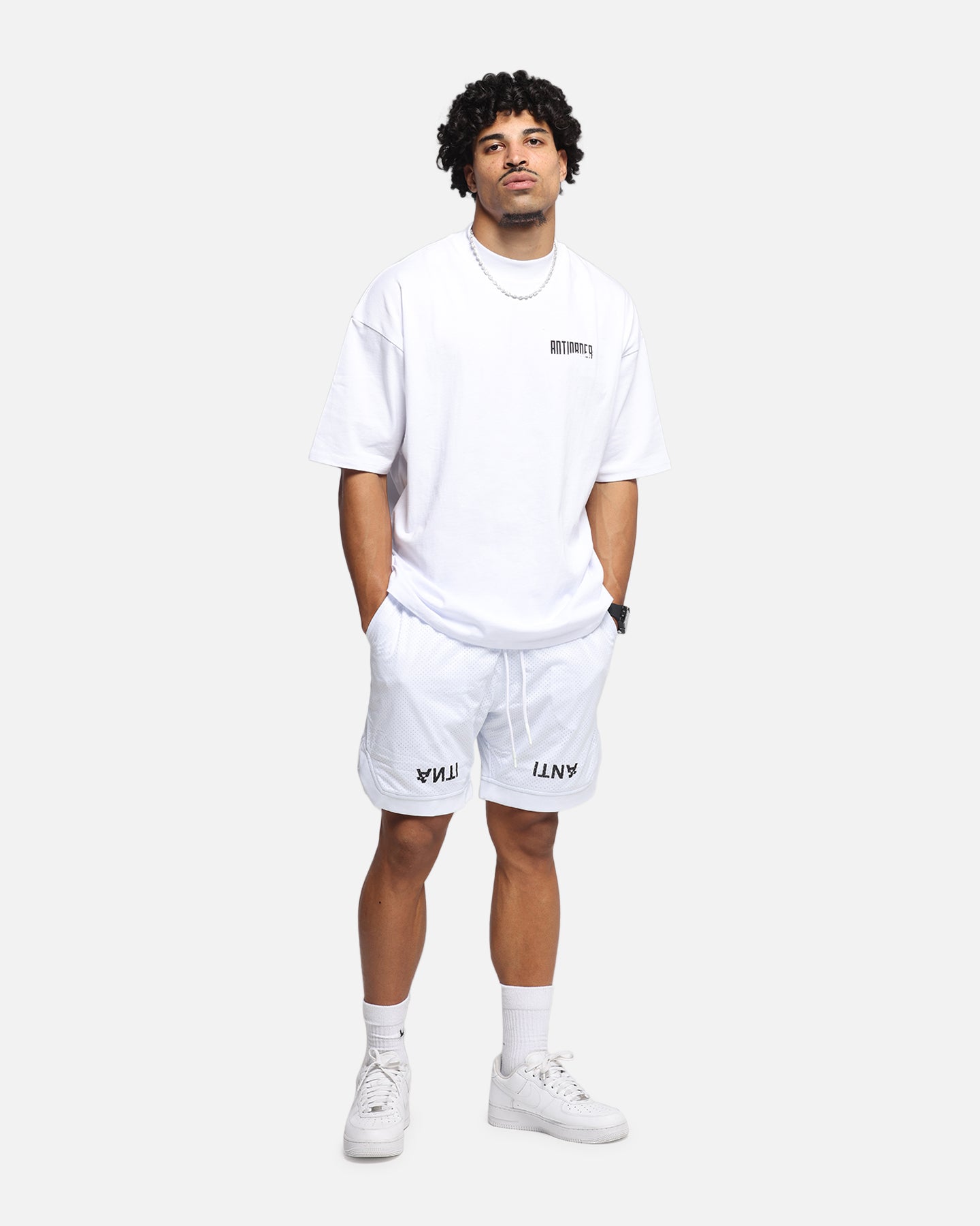 The Anti Order Post Season Basketball Shorts White/Black、mySite、zt4zffjzw