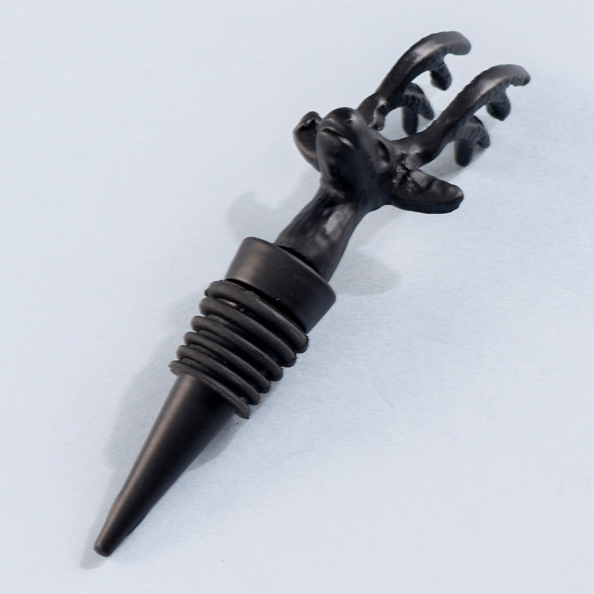 Stainless Steel Bottle Stoper | Rein Deer Shape | Black、mySite、camillekostekn