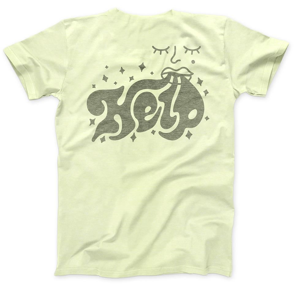 Help Daily T-Shirt - Spring Green、mySite、merchandisen