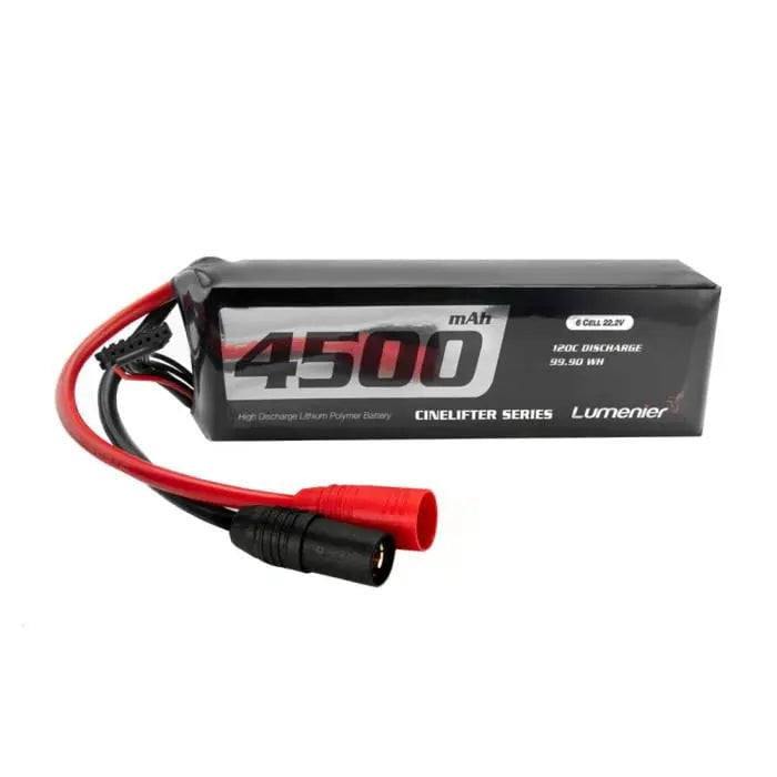  Lumenier 4500mAh 6S 120c CineLifter LiPo Battery - AS150、mySite、merchandisen