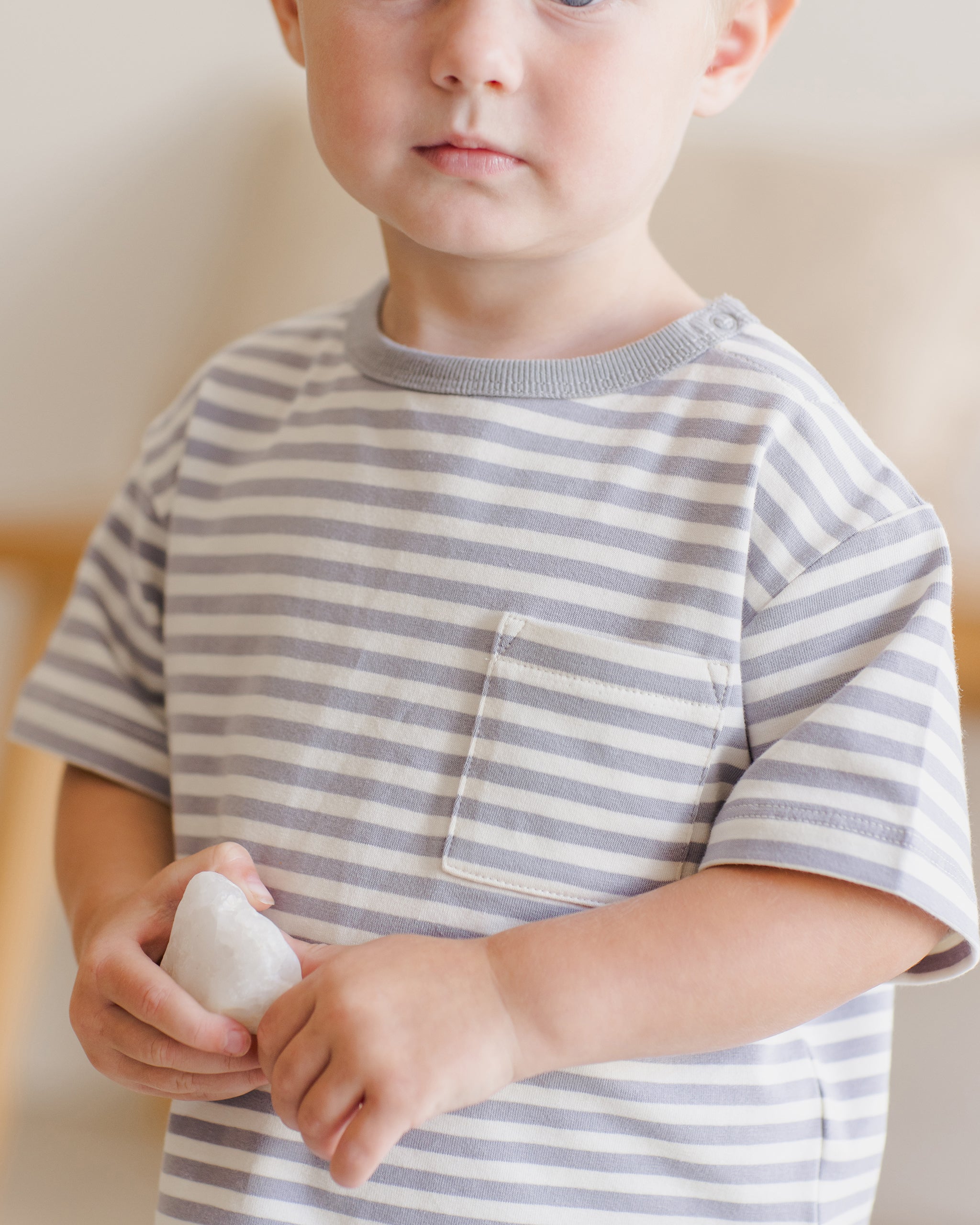  Pocket Tee + Short Set || Blue Stripe、mySite、layawaytickets