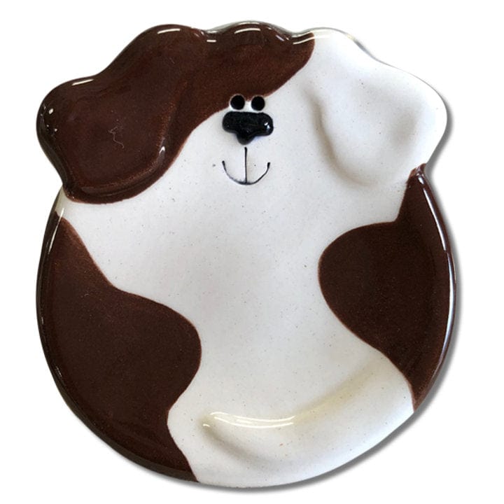 Dog Trinket Dish Handmade in the USA August Ceramics、mySite、g9winljtr